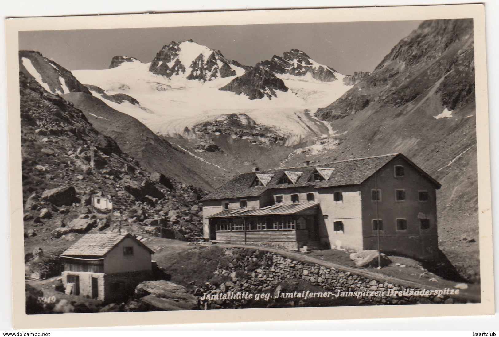 Jamtalhütte Geg. Jamtalferner-Jamspitzen Dreiländerspitze - (Österreich/Austria) - Galtür