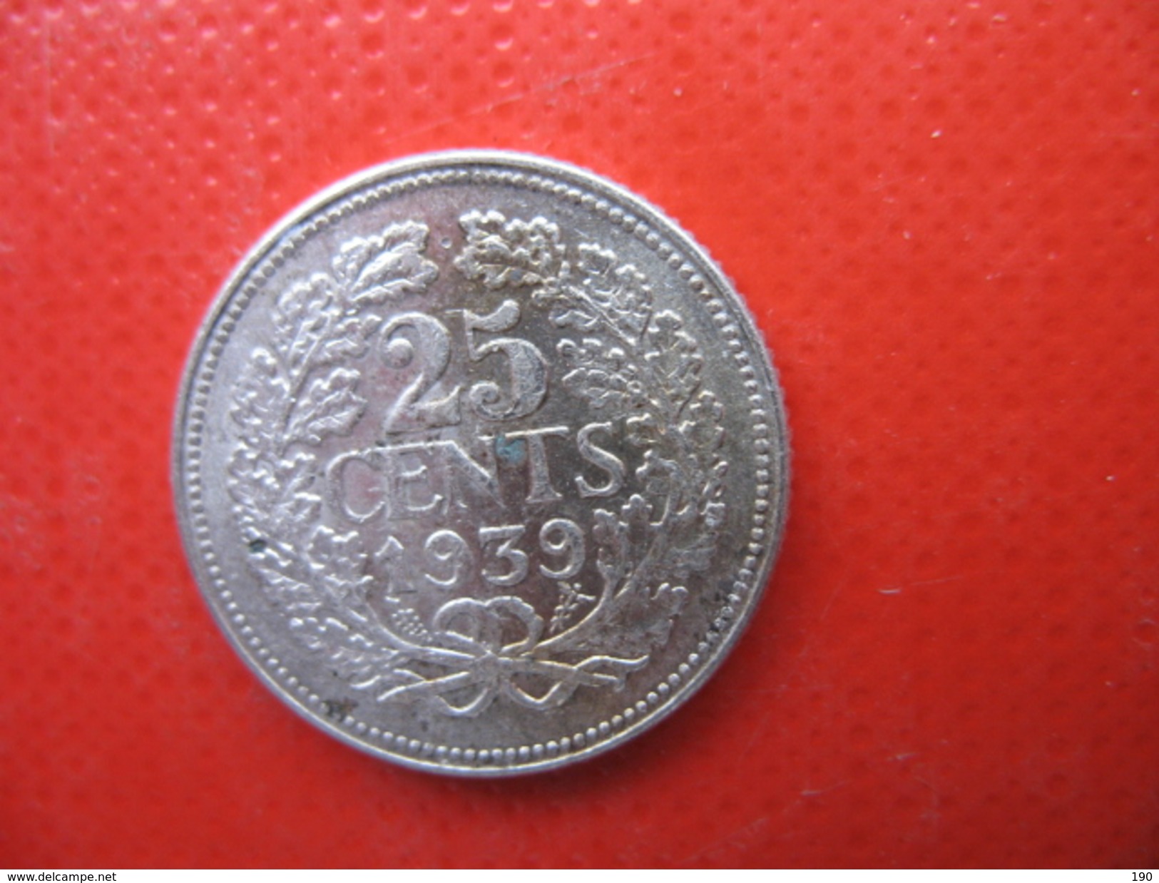 25 CENTS-SILVER - 25 Centavos