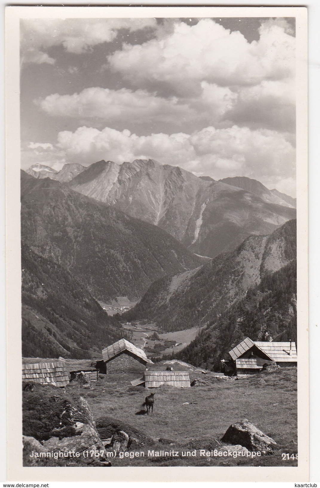 Jamnighütte (1757 M) Gegen Mallnitz Und Reißeckgruppe  - (Österreich/Austria) - Mallnitz