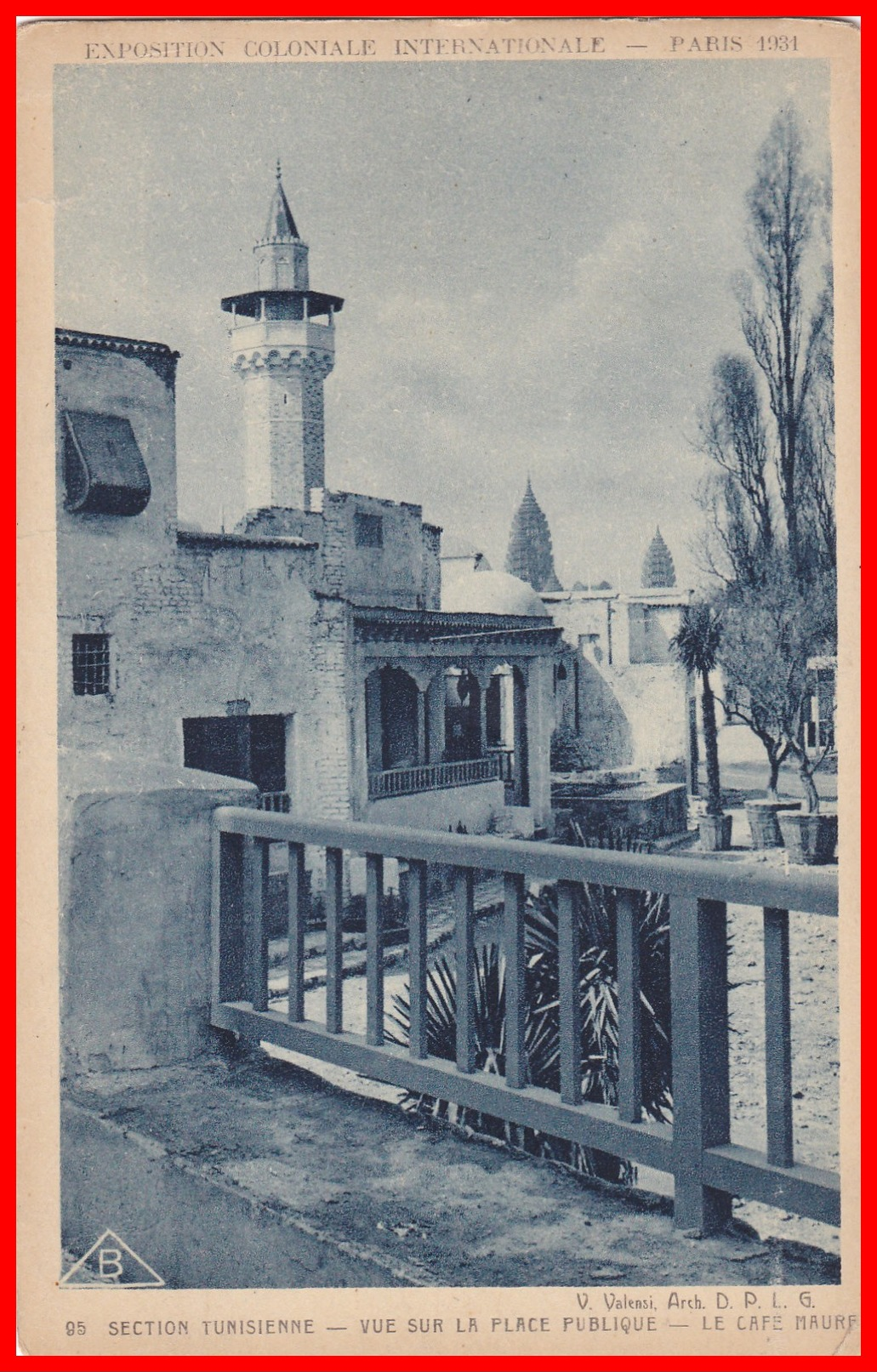 PARIS - Exposition Colonial Internationale 1931 Vue Sur La Place Publique - Exhibitions