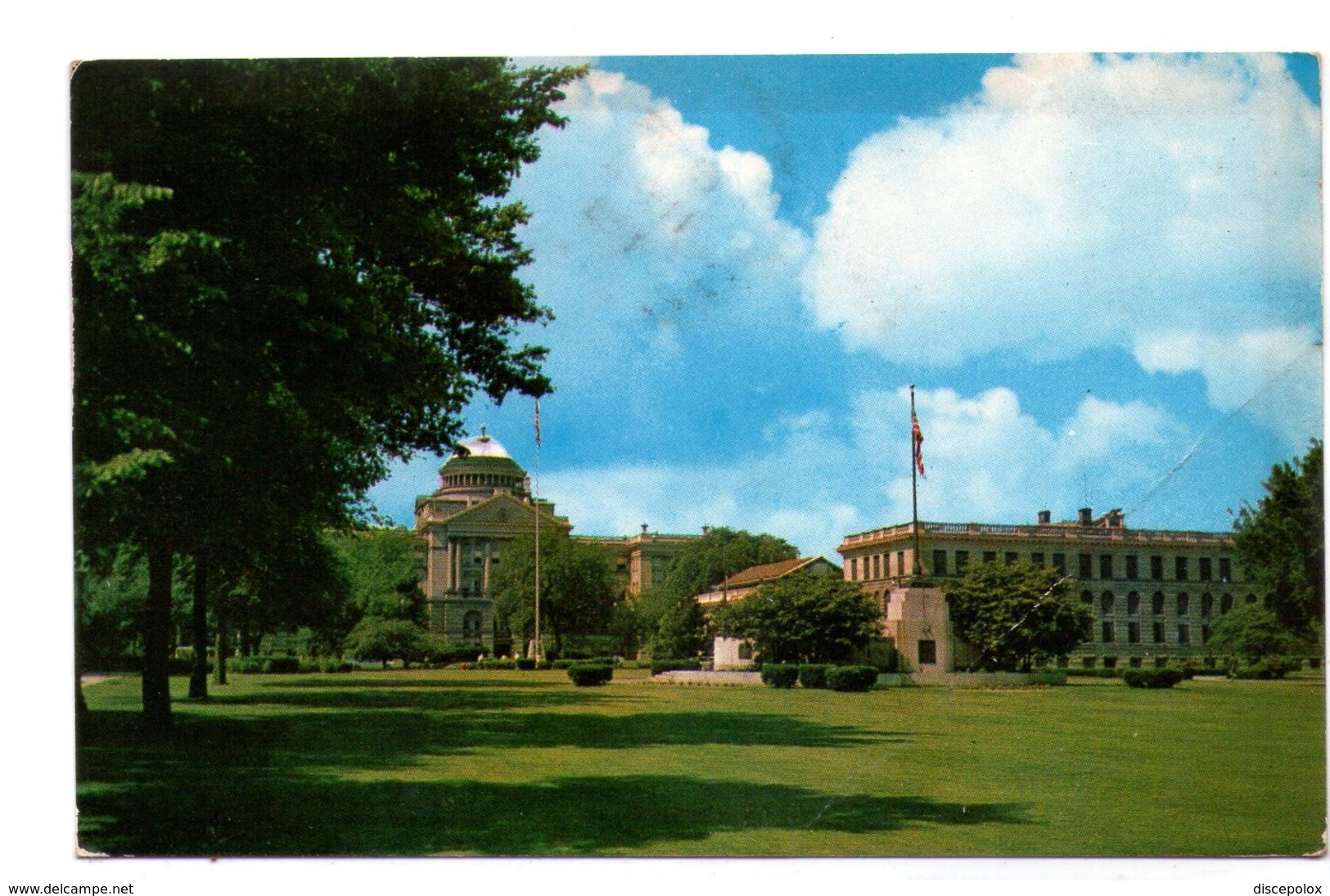 S2292 Small Postcard - USA - OH - Ohio > Toledo Civic Center + NICE STAMP 1963  _ Francobollo, Timbre - Toledo