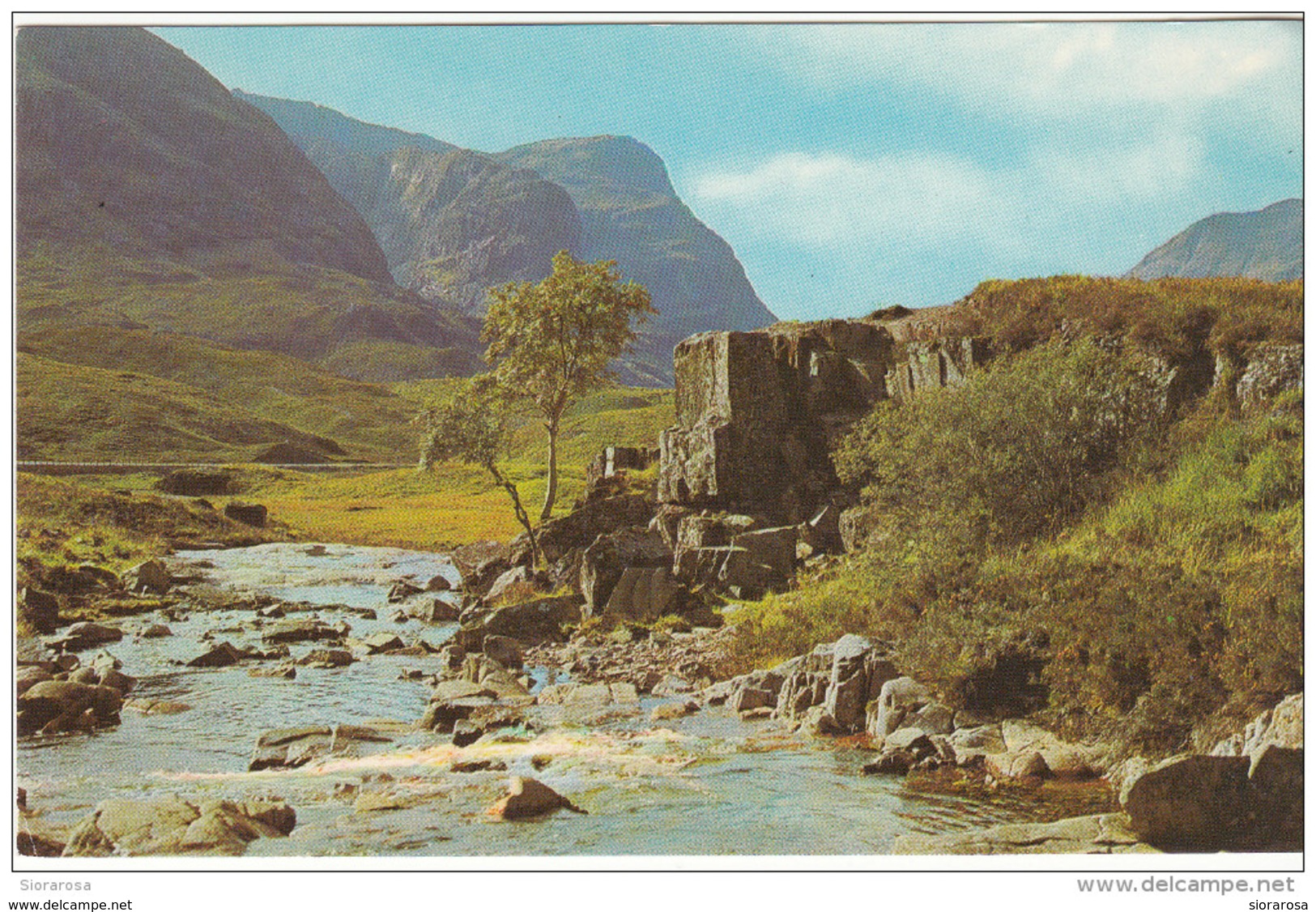 Scozia Argyllshire The River Coe And Three Sisters, Glen Coe. - Argyllshire