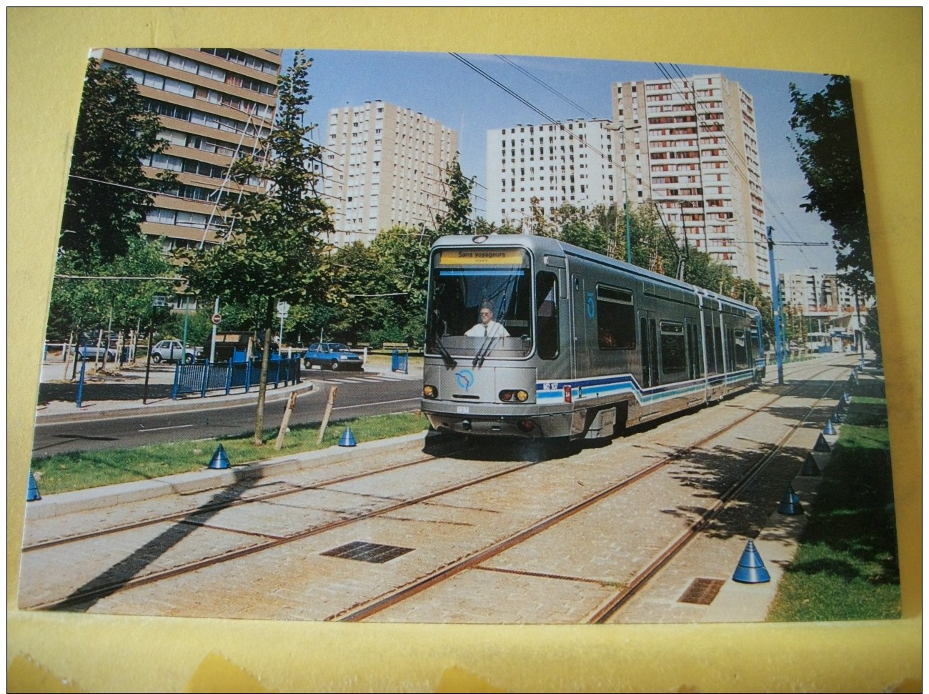 TRAIN 5238 - VUE N° 07/09 - SERIE DE 9 CARTES SUR LES TRAMWAYS DE LA SEINE SAINT DENIS 93 - Tram