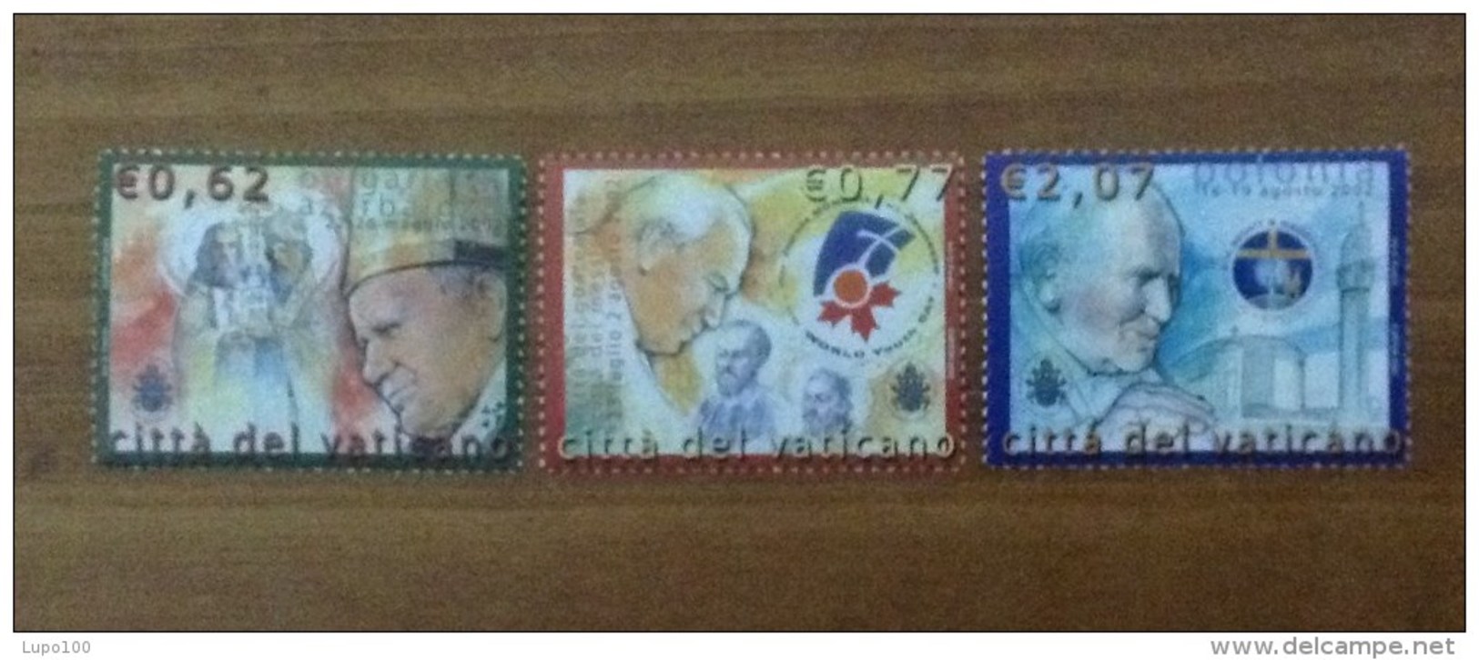 2003 VATICANO FRANCOBOLLI NUOVI STAMPS NEW MNH** - Viaggi Di Papa Giovanni Paolo II Nel 2002 - - Nuovi