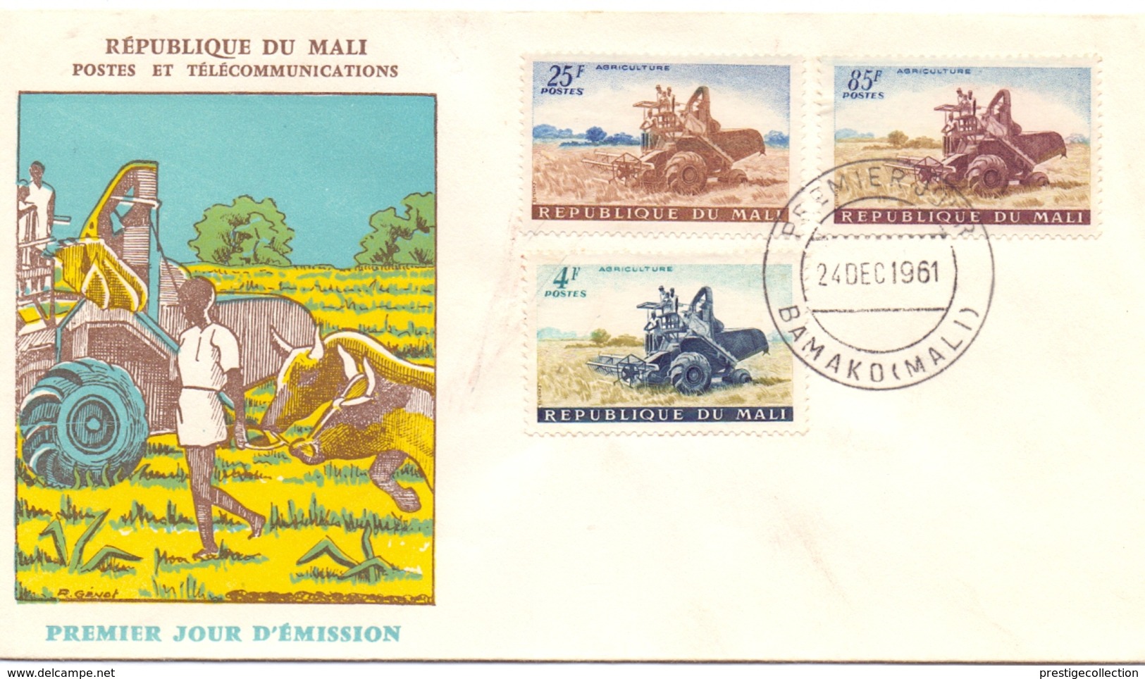 REPUBLIQUE DU MALI FDC (GEN170096) - Agricoltura