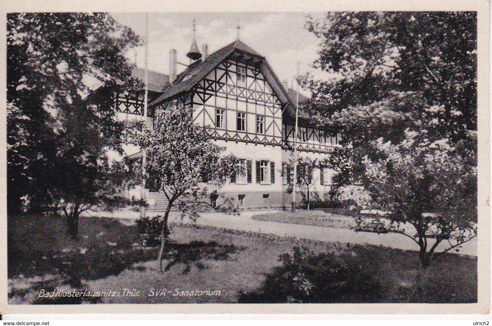 AK Bad Klosterlausnitz - Thüringen - SVA-Sanatorium - Ca. 1955 (27068) - Bad Klosterlausnitz