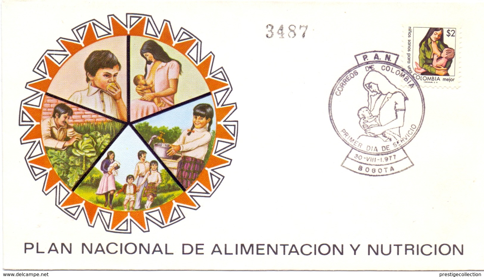 COLOMBIA   PLAN NACIONAL DE ALIMENTACION Y NUTRICION 1977 (GEN170104) - Agricoltura