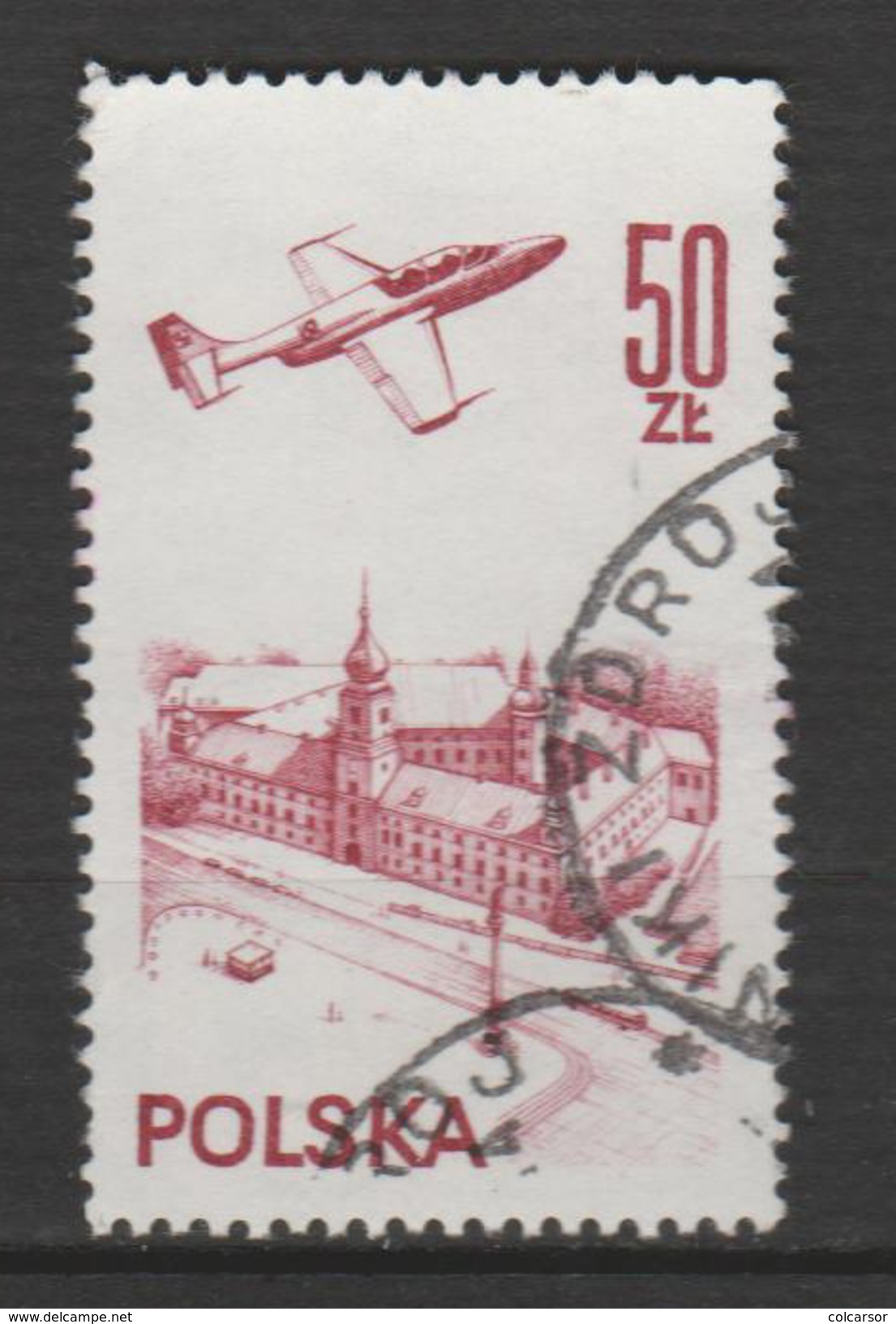 POLOGNE ,N°58  T S 11 ISKRA ET CHATEAU DE VARSOVIE - Oblitérés