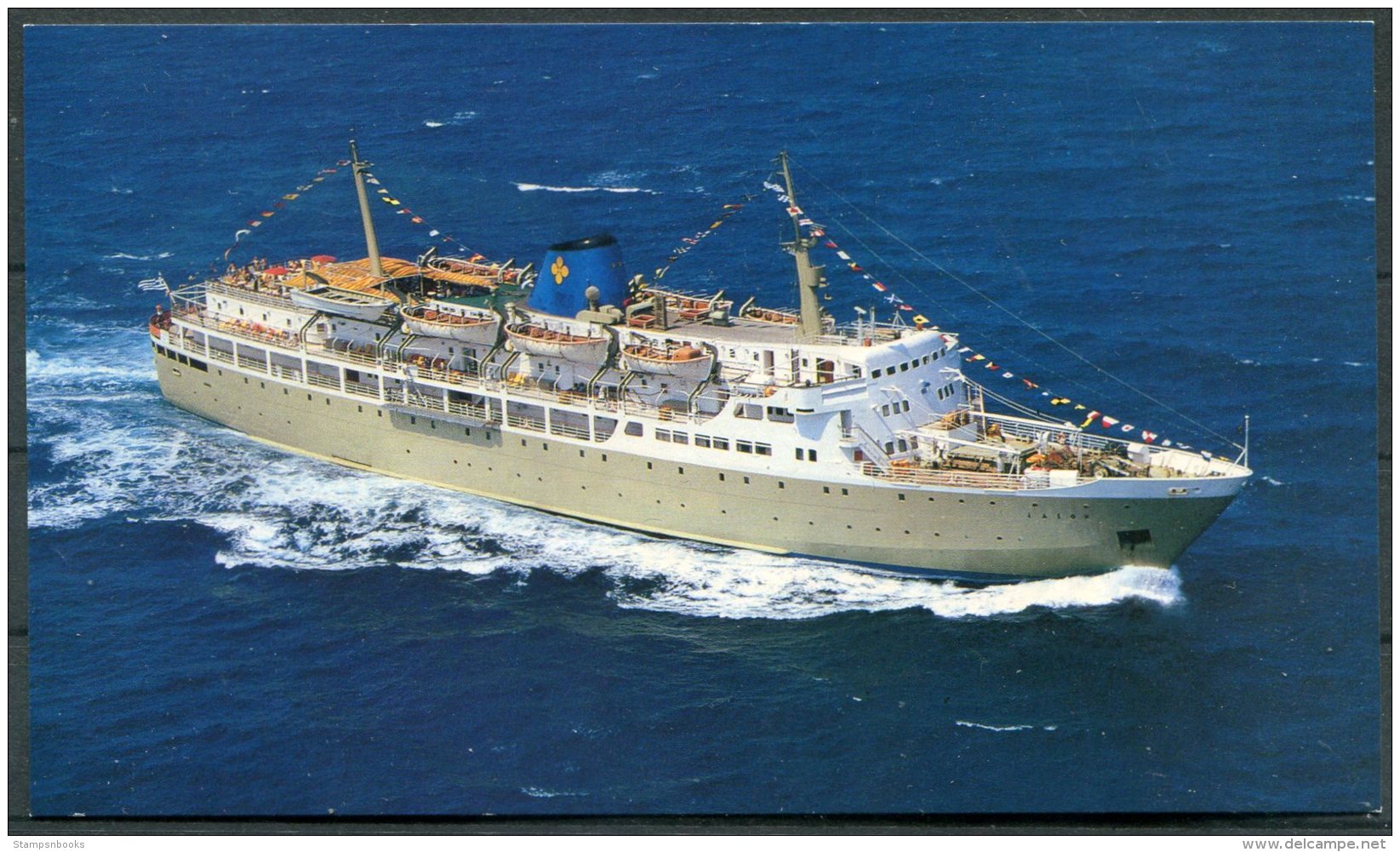 3 X Greece MTS JASON Epirotiki Lines Ship Postcards - Fähren