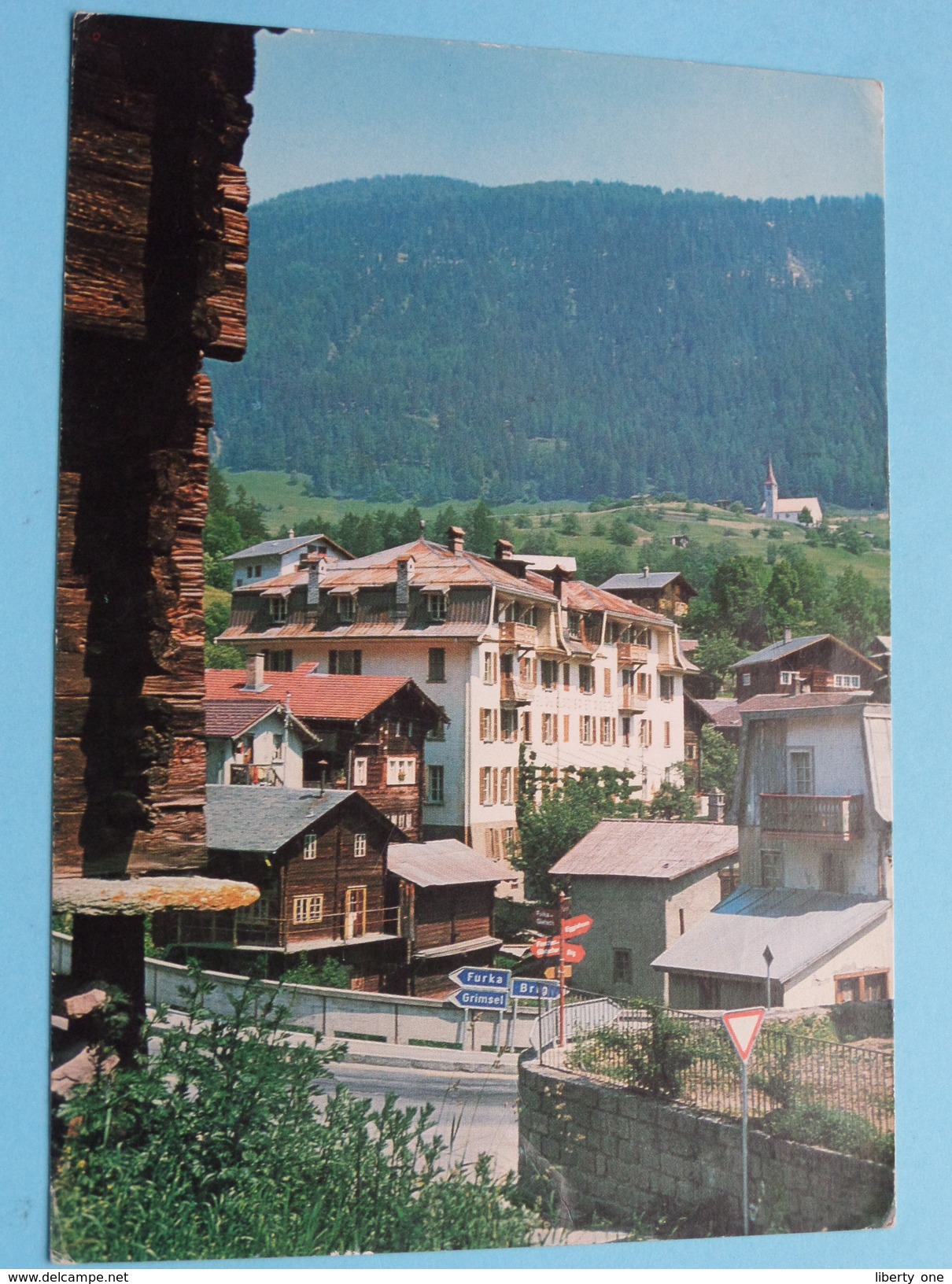 FIESCH ( Wallis ) Anno 1968 ( Details Zie Foto´s ) !! - Fiesch