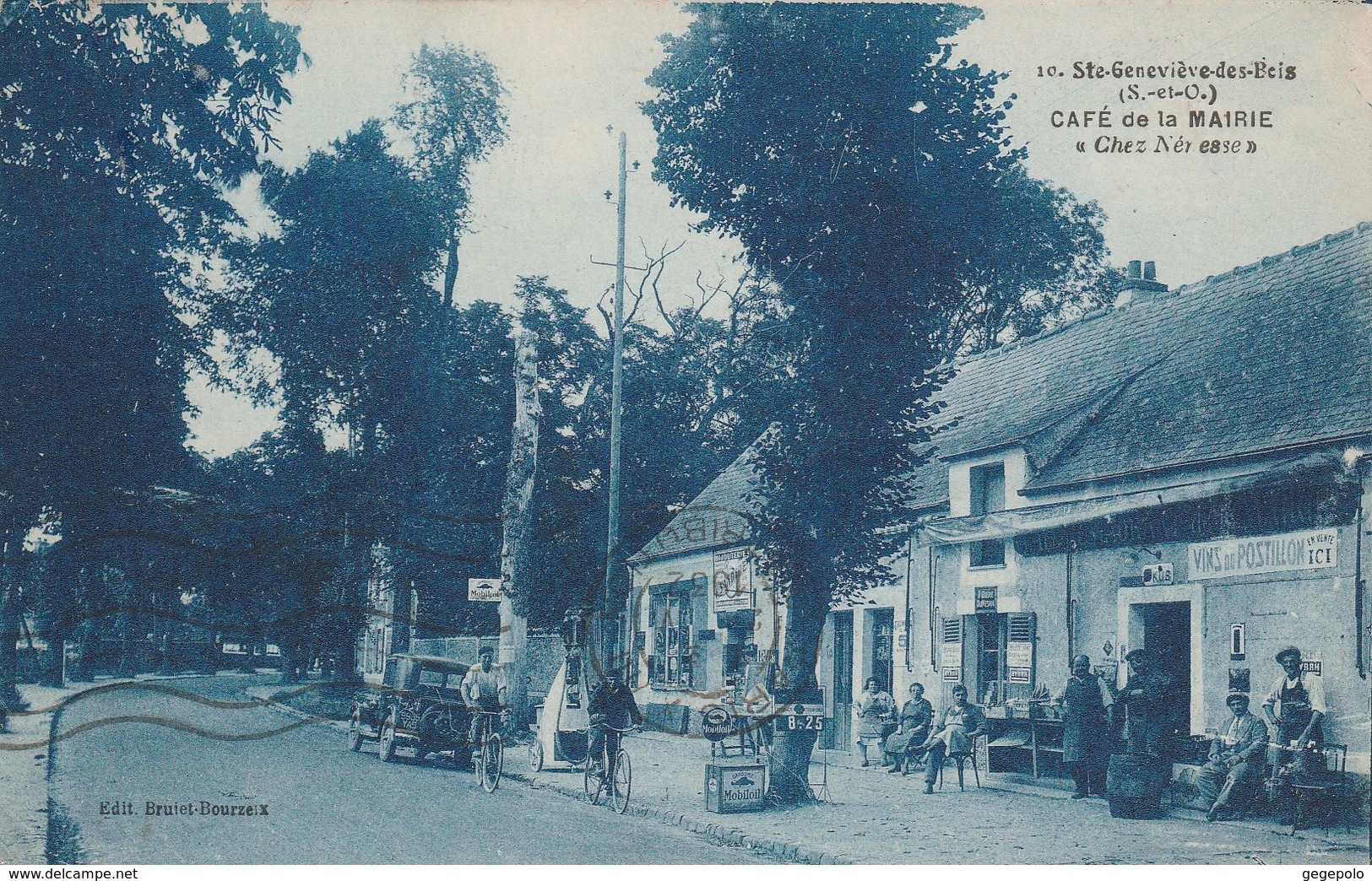 SAINTE GENEVIEVE DES BOIS  - CAFE De La  MAIRIE " Chez Nénesse " - Sainte Genevieve Des Bois