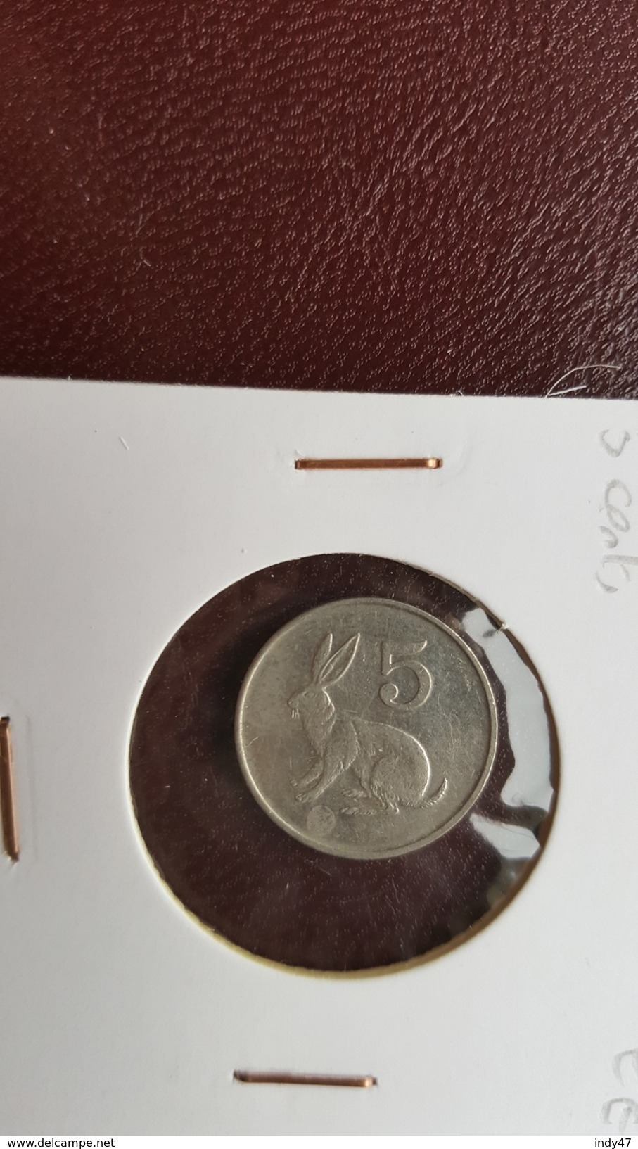 ZIMBABWE : 5 Cents 1987 - Zimbabwe