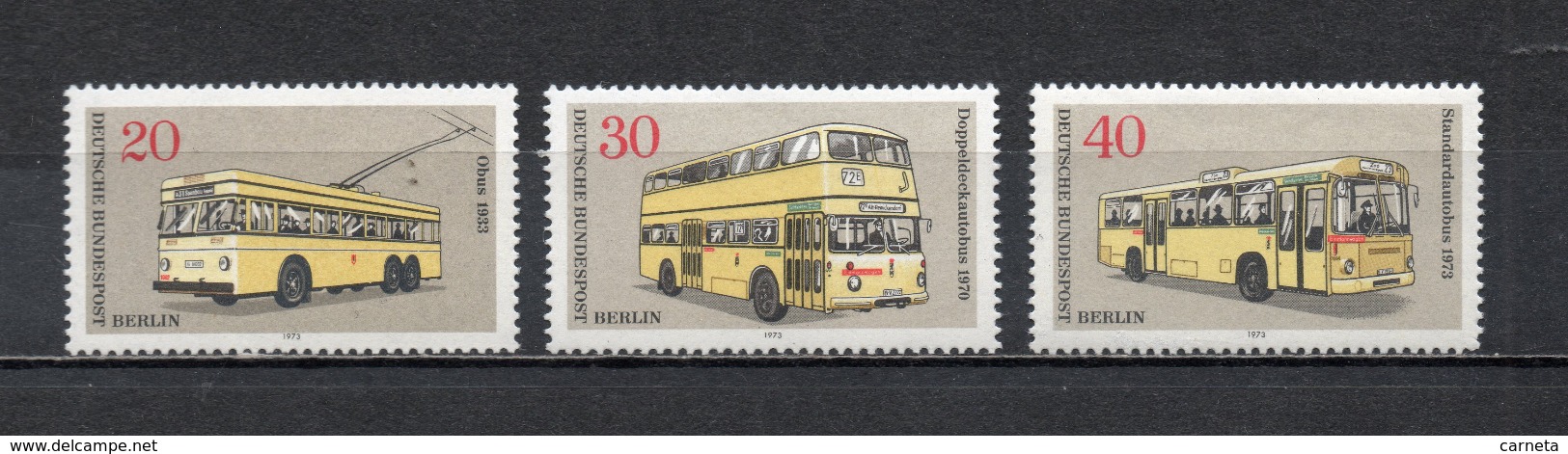 ALLEMAGNE BERLIN N° 420 à 422  NEUFS SANS CHARNIERE COTE  3.25&euro;   TRANSPORT AUTOBUS - Nuovi