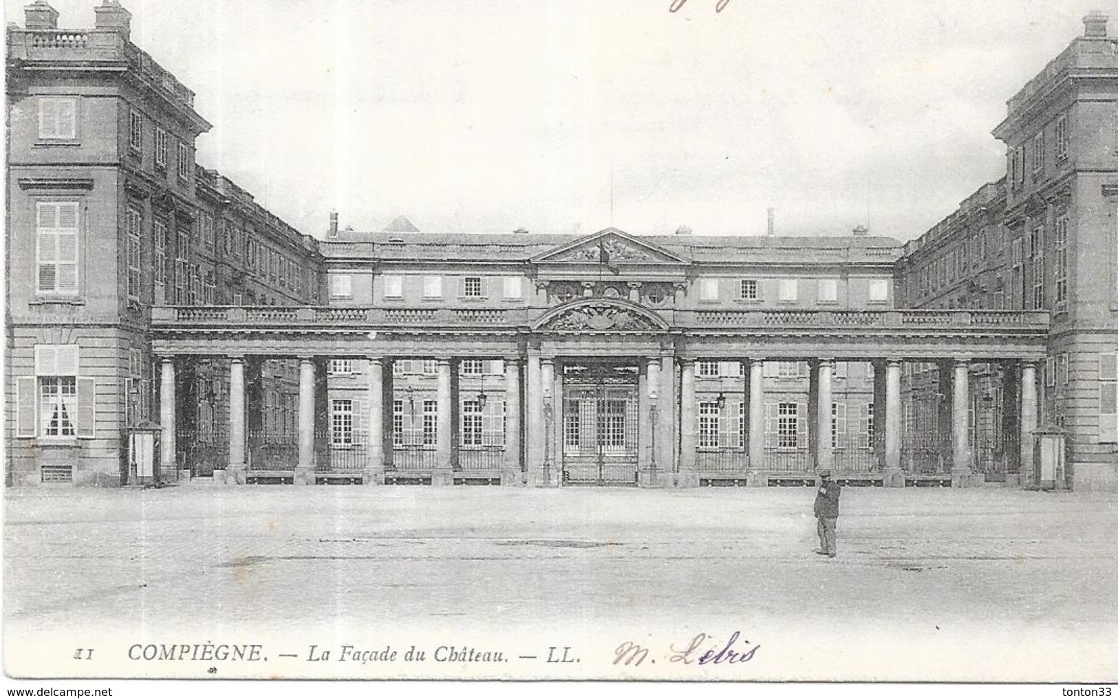 LOT De 12 CPA De COMPIEGNE Façade Du Chateau - ENCH1612 - - 5 - 99 Cartes