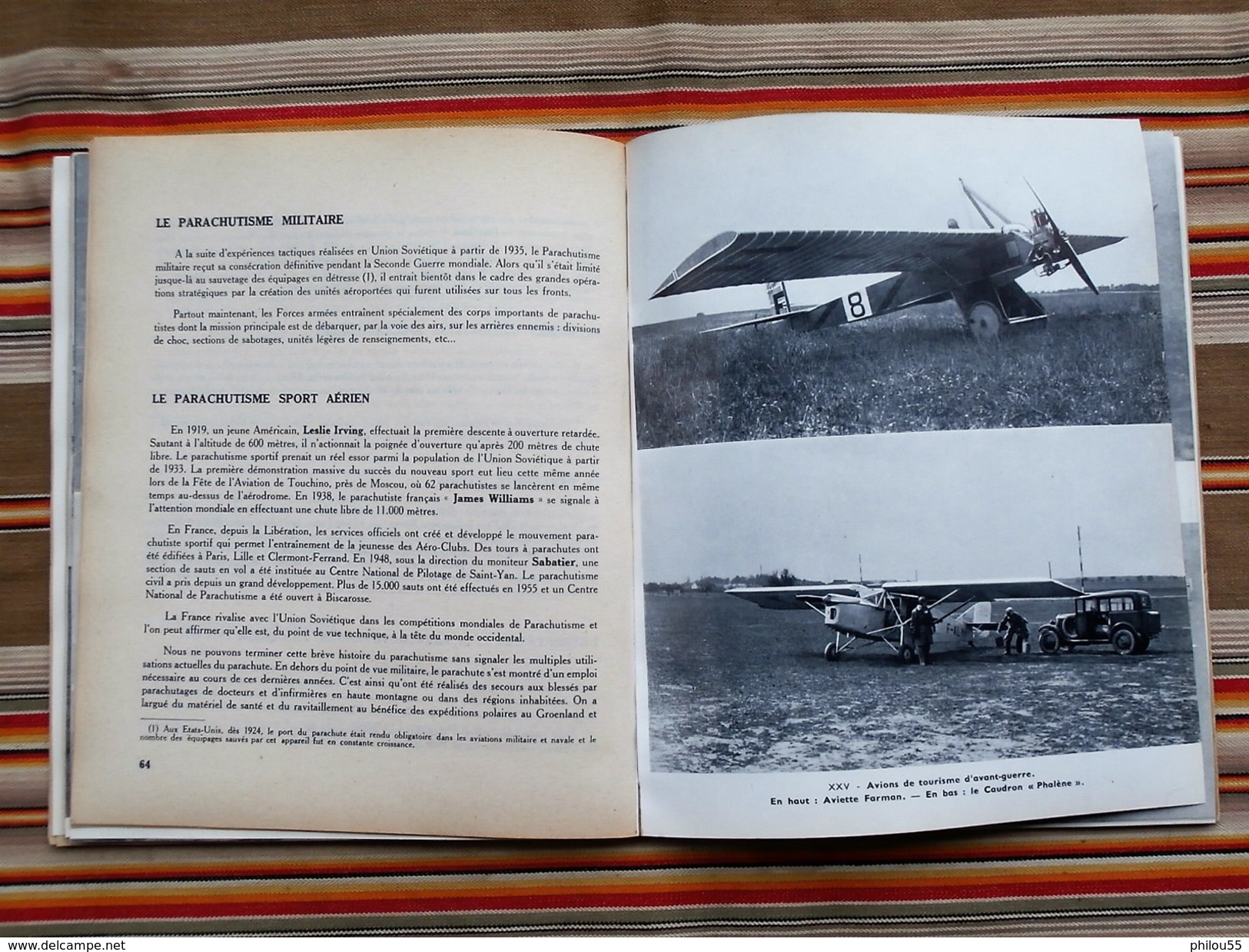 L AERONAUTIQUE SON HISTOIRE IV Preparation au Brevet Elementaire des Sports Aeriens  BIE SALOMON