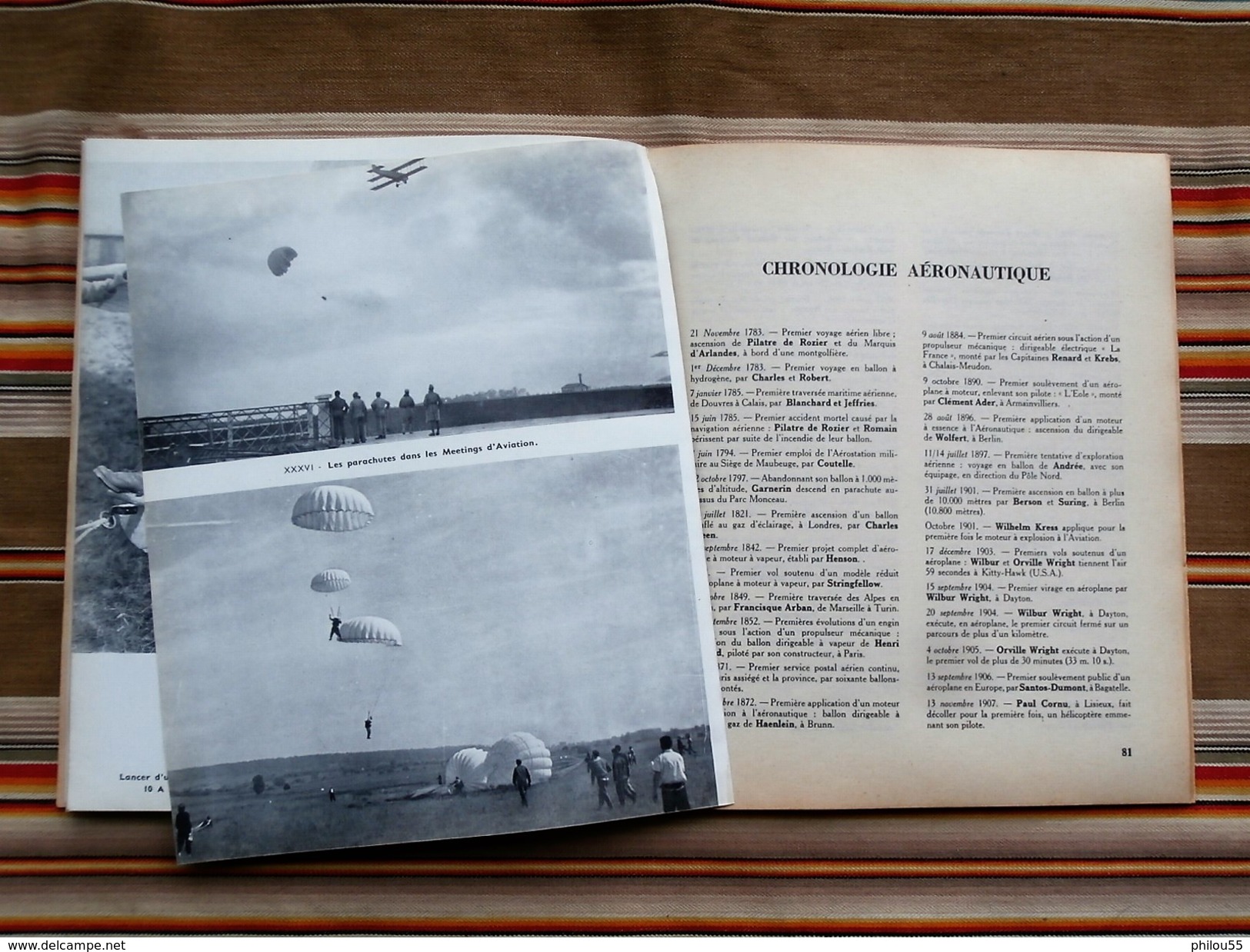 L AERONAUTIQUE SON HISTOIRE IV Preparation au Brevet Elementaire des Sports Aeriens  BIE SALOMON