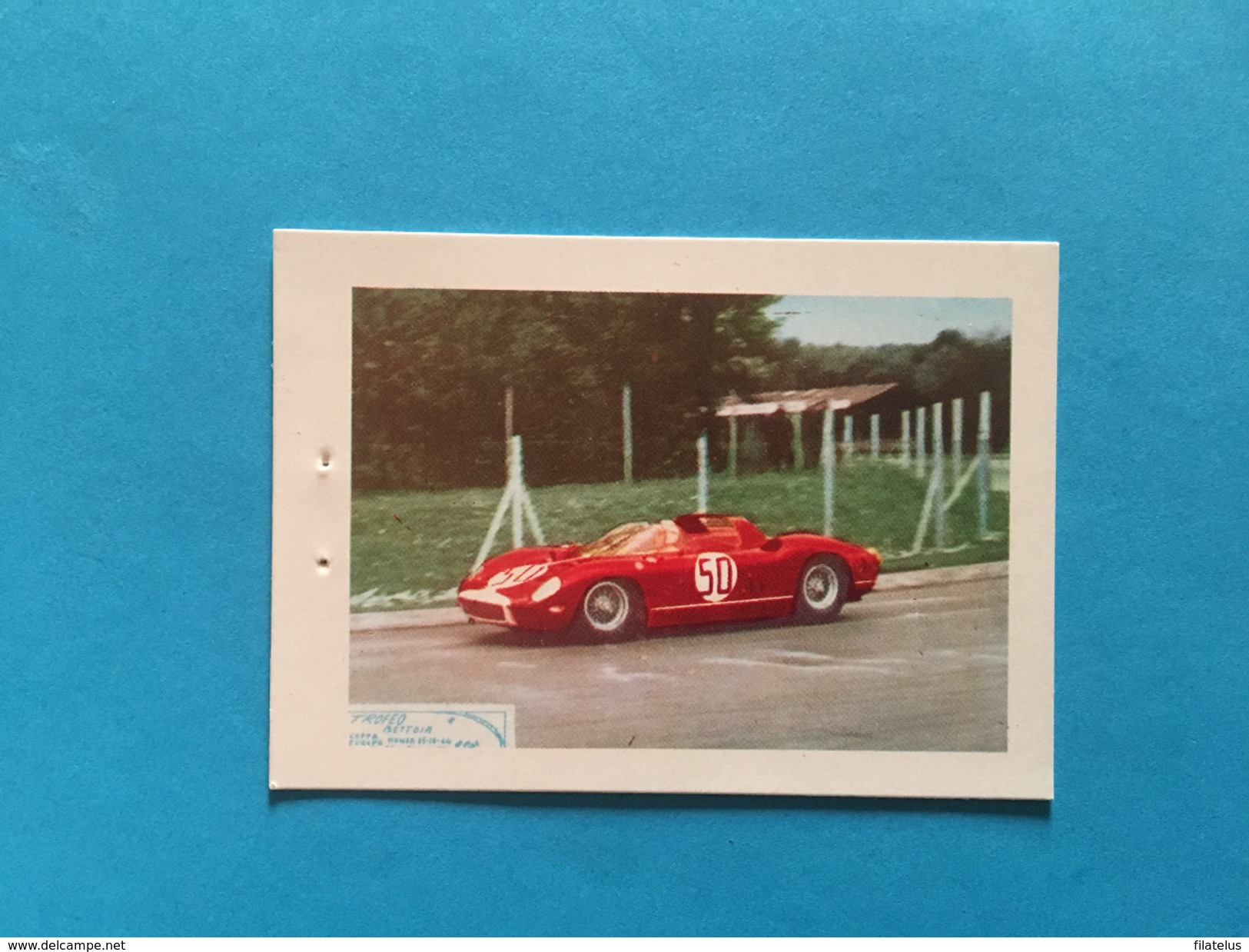 TROFEO BETTOIA-MONZA 1964-FERRARI 330 P N.5O (CARTONCINO)x 60 Mm) - Automobili