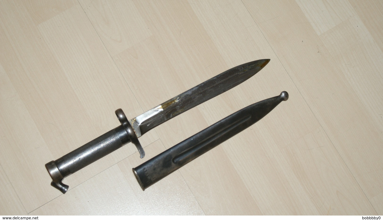 BAIONNETTE SUEDOISE AVEC FOURREAU - - Knives/Swords