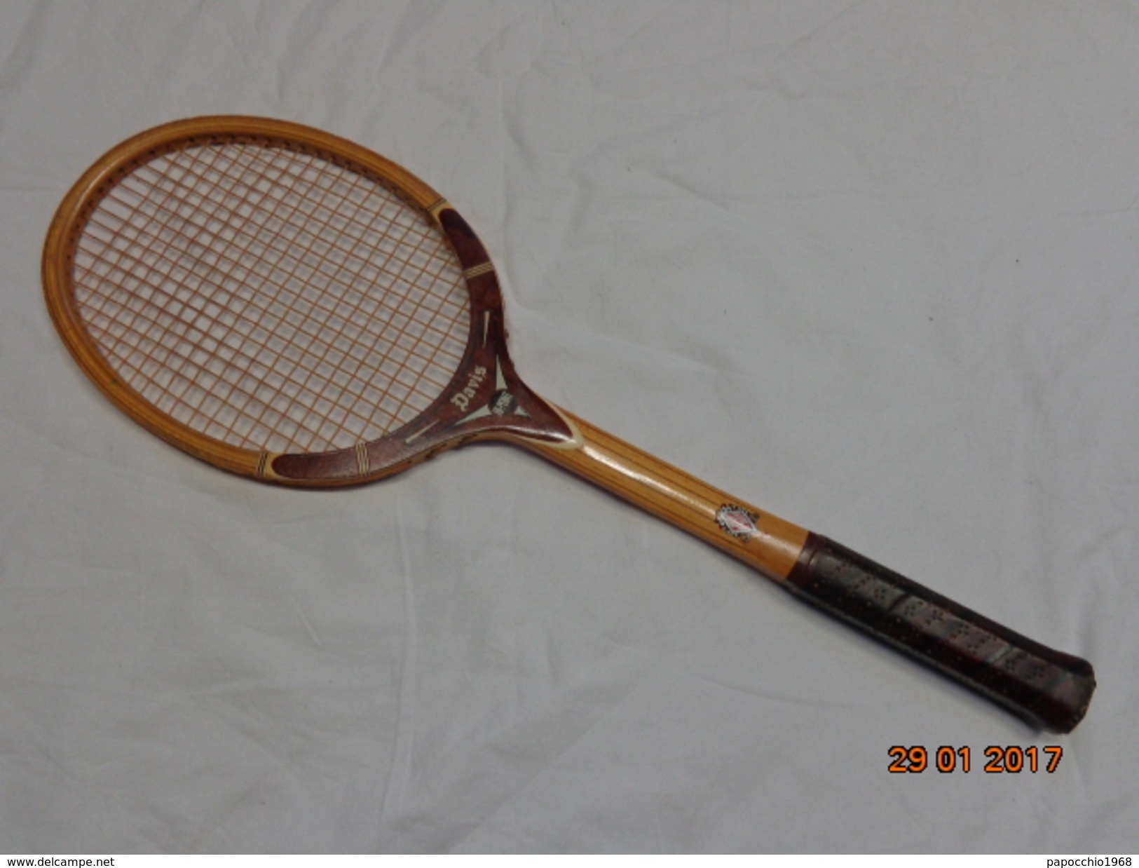 TAD DAVIS HI-POINT RACCHETTA DA TENNIS VINTAGE EPOCA RAQUETTE RACKET - Abbigliamento, Souvenirs & Varie