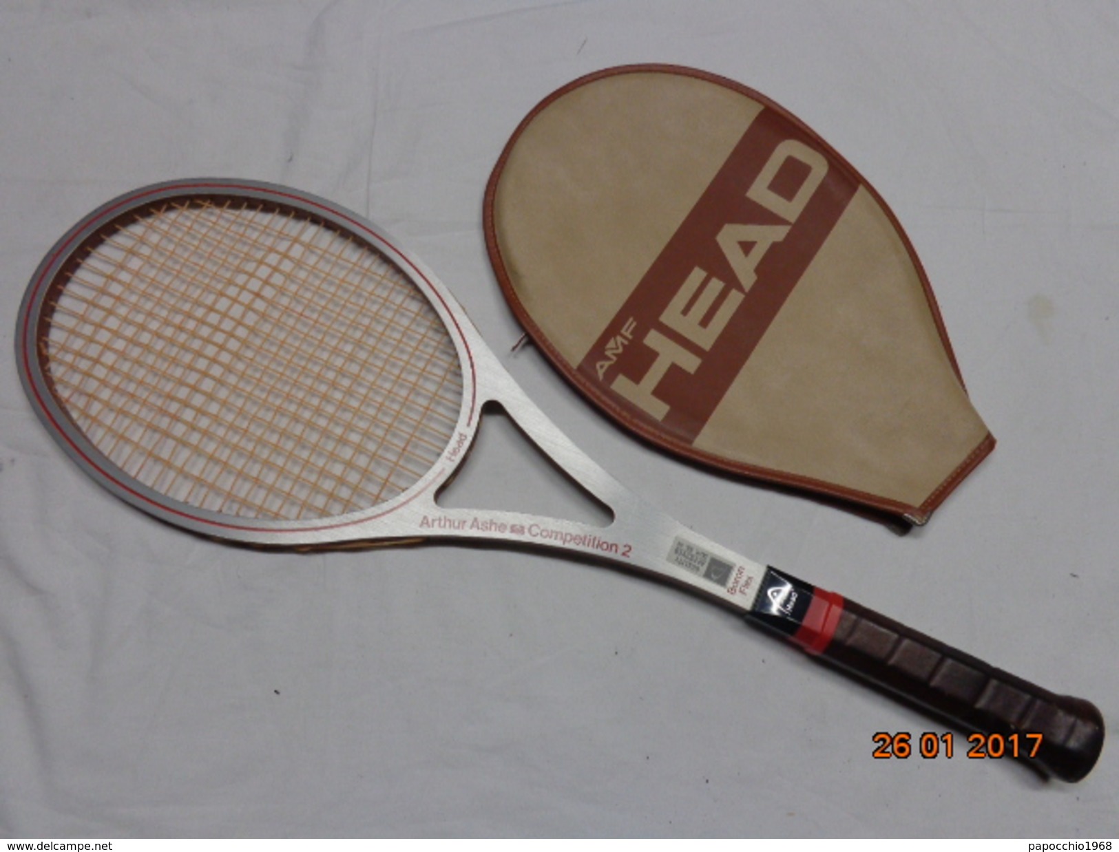 AMF HEAD ARTHUR ASHE COMPETITION  RACCHETTA DA TENNIS VINTAGE EPOCA RAQUETTE RACKET - Apparel, Souvenirs & Other