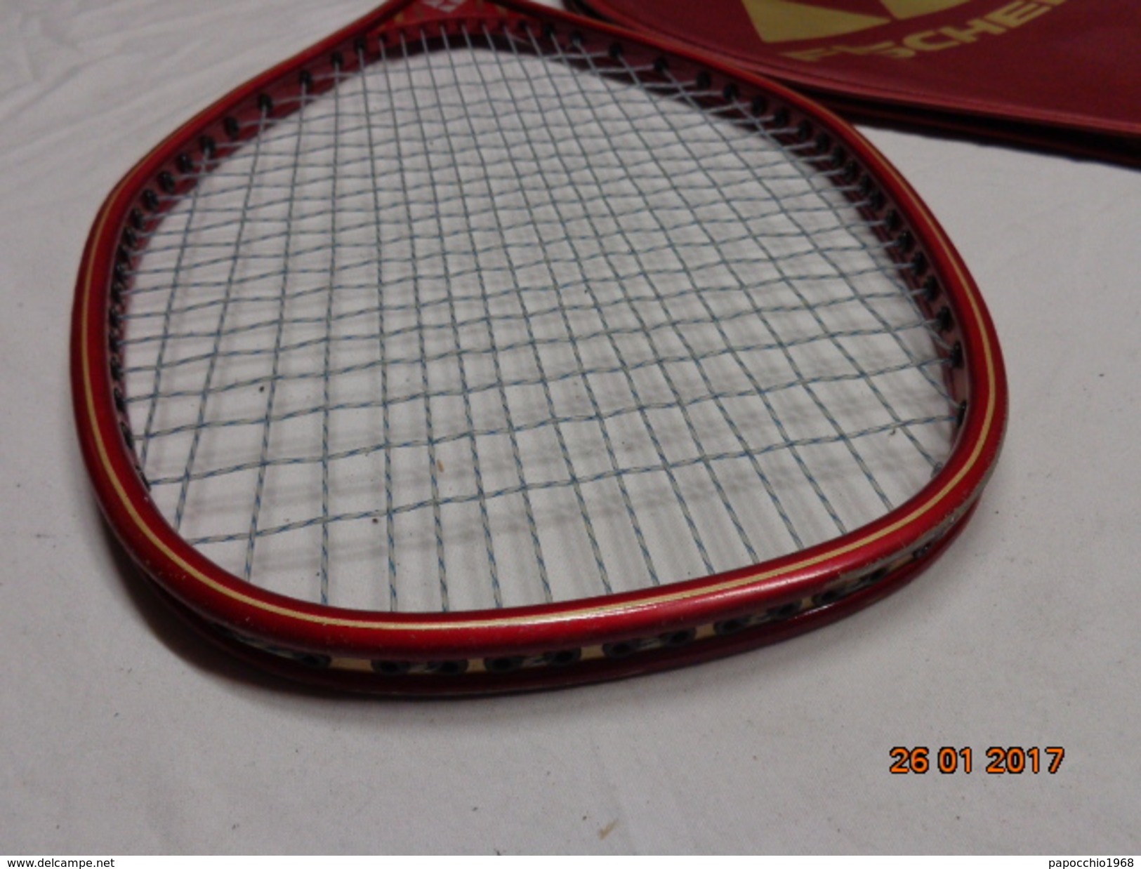 FISCHER KING SIZE PENTA RACCHETTA DA TENNIS VINTAGE EPOCA RAQUETTE RACKET - Bekleidung, Souvenirs Und Sonstige