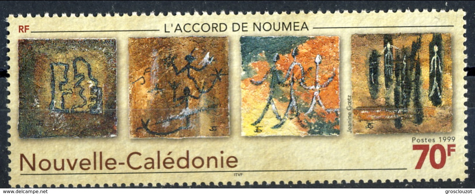 Nouvelle Caledonie 1999  N. 805 MNH Cat. &euro; 2.10 - Nuovi