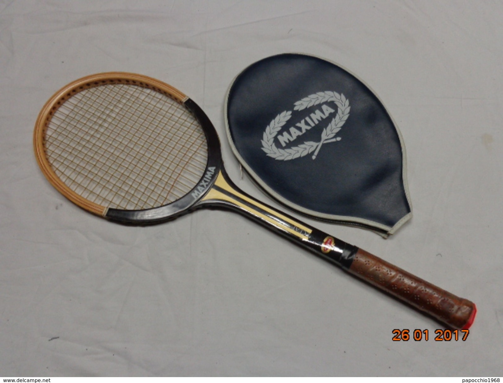 MAXIMA ECLAT RACCHETTA DA TENNIS VINTAGE EPOCA RAQUETTE RACKET - Bekleidung, Souvenirs Und Sonstige