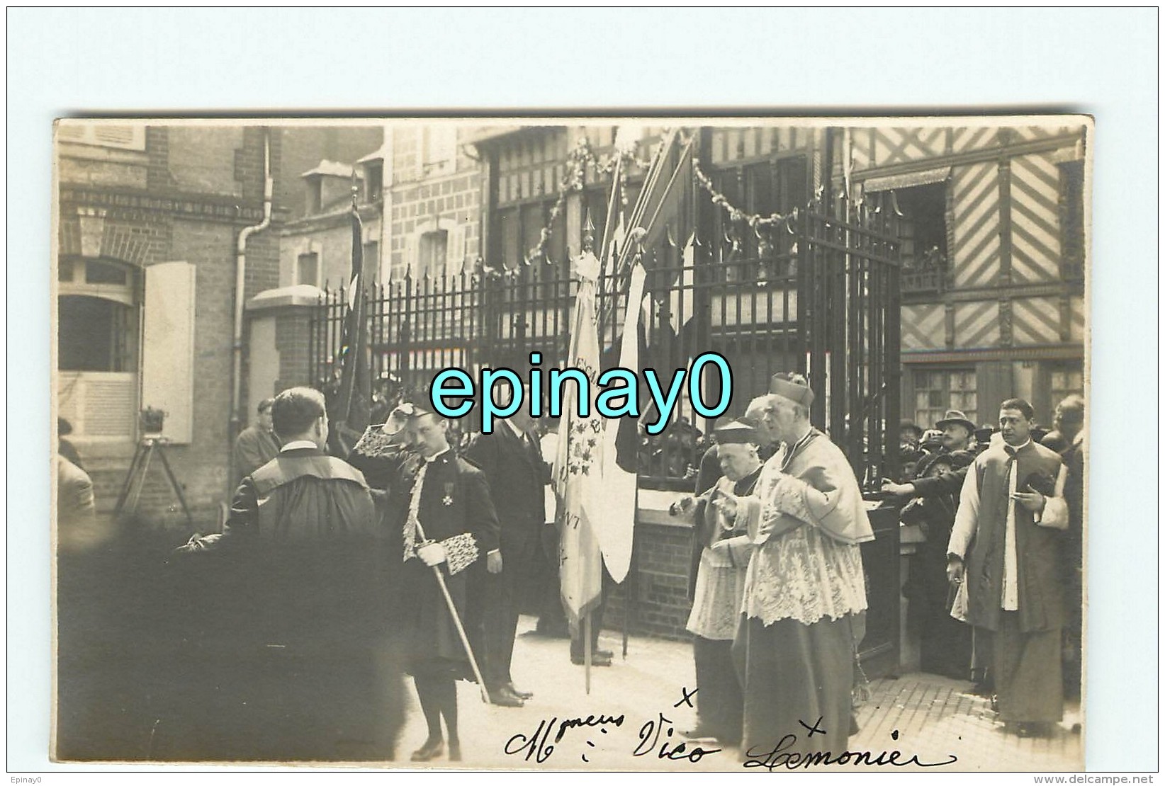 B - 14 -  LISIEUX - CARTE PHOTO - VENTE à PRIX FIXE - Carmel - Cérémonie Du 30 Mai 1923 -  Religion - Religieux - Lisieux