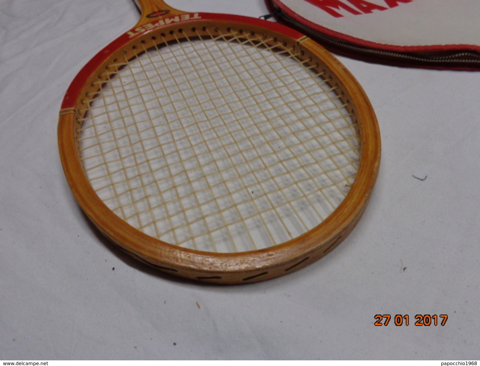 MAXIMA TEMPEST RACCHETTA DA TENNIS VINTAGE EPOCA RAQUETTE RACKET - Bekleidung, Souvenirs Und Sonstige