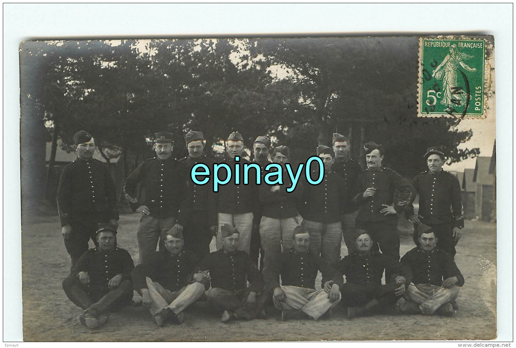 B - 56 -  VANNES - CARTE PHOTO -  35 éme Régiment D'artillerie - Militaria - Militaire - Vannes