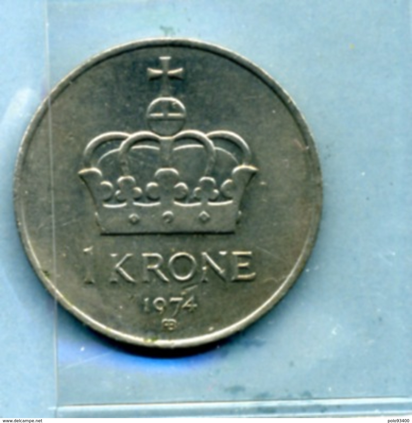 1974  1 COURONNE - Norway