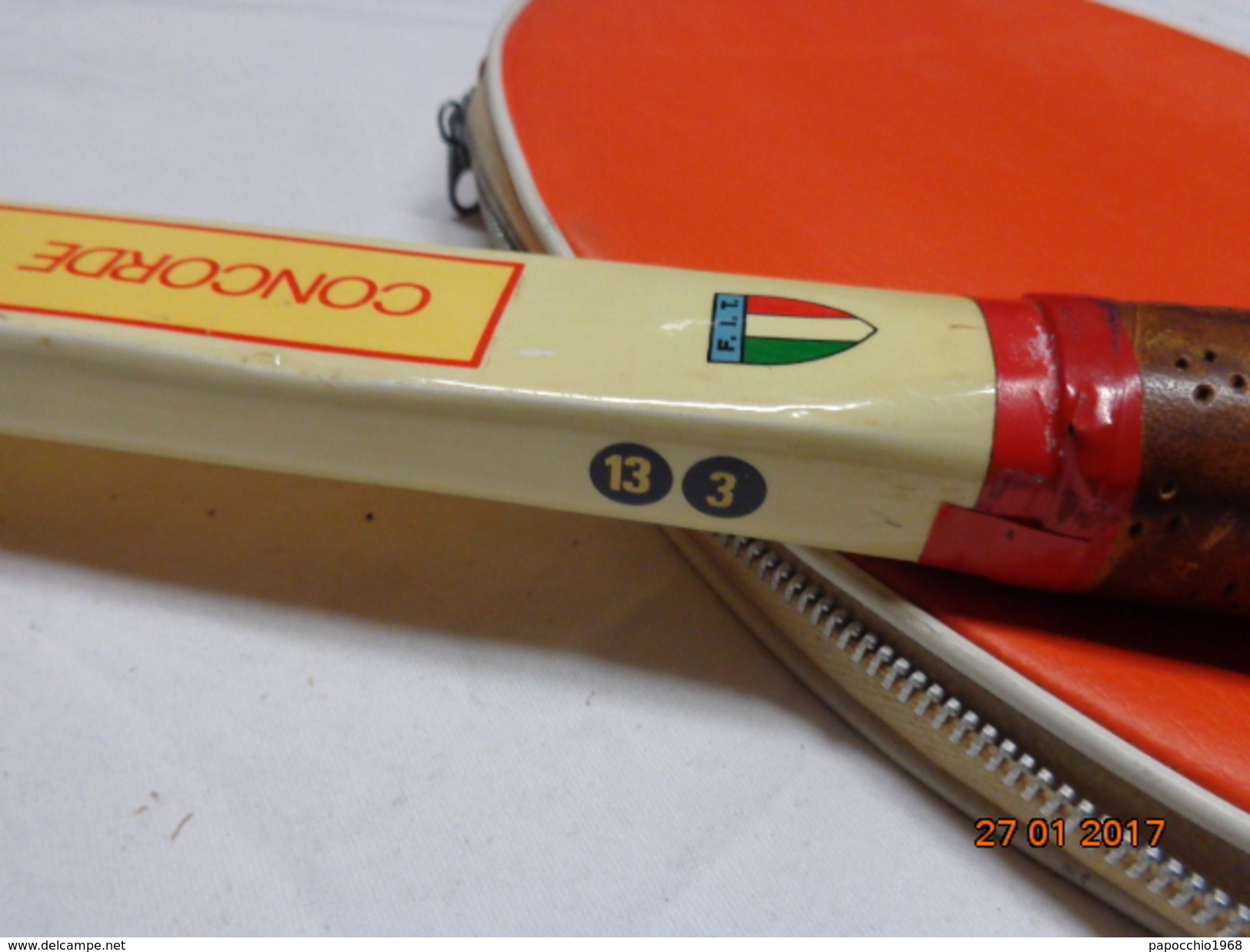 MAXIMA CONCORDE RACCHETTA DA TENNIS VINTAGE EPOCA RAQUETTE RACKET - Kleding, Souvenirs & Andere