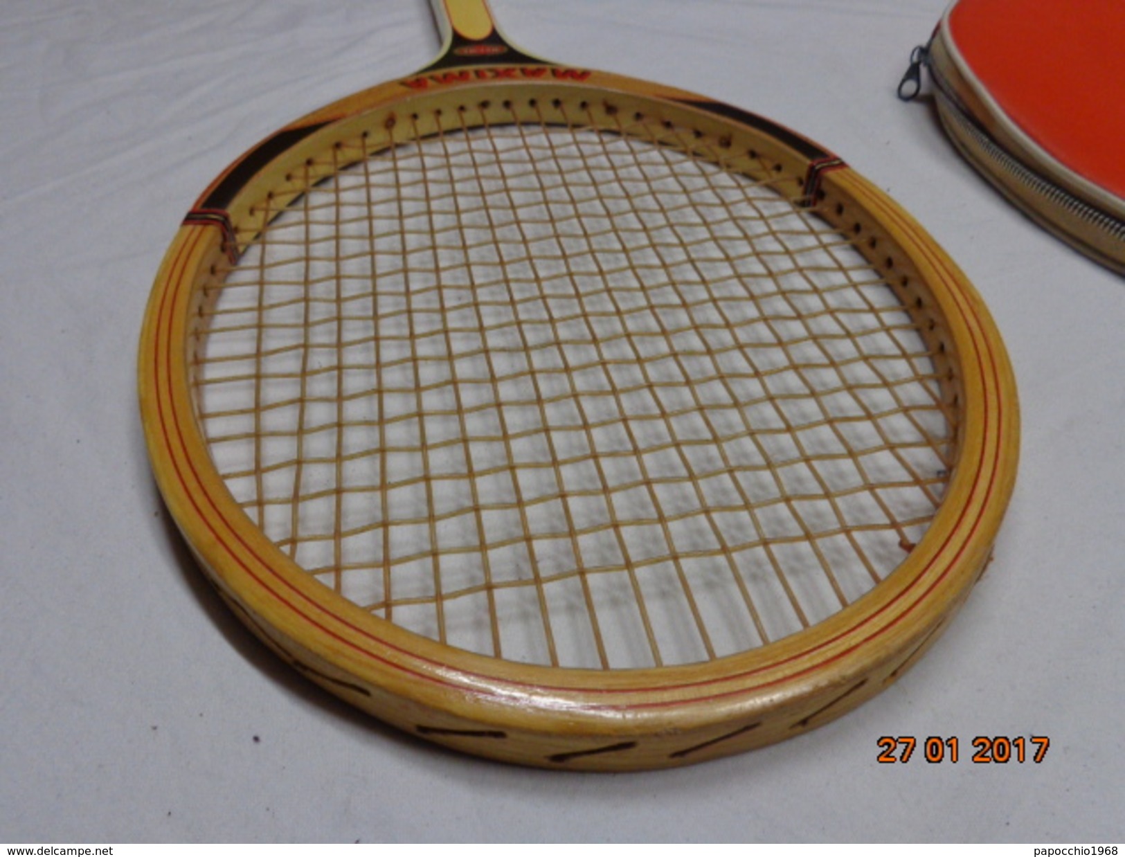 MAXIMA CONCORDE RACCHETTA DA TENNIS VINTAGE EPOCA RAQUETTE RACKET - Abbigliamento, Souvenirs & Varie