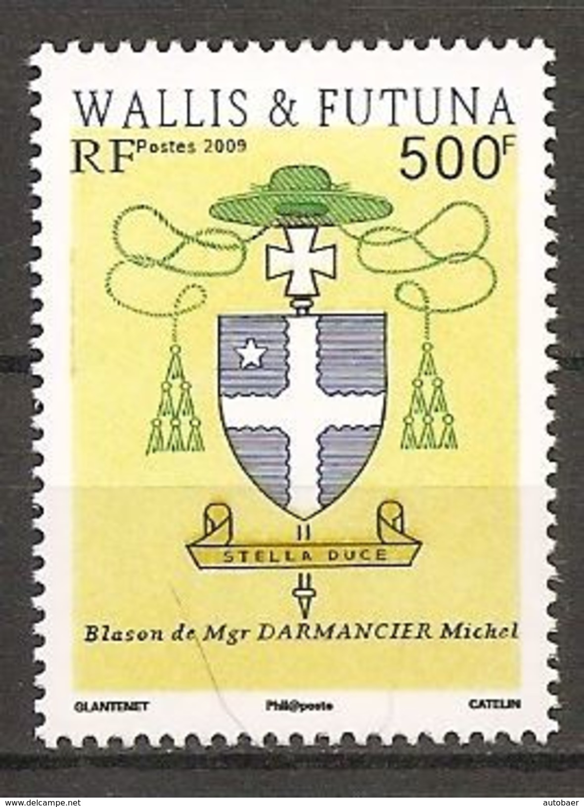 Wallis Und Et Futuna 2009 Armoiries Bischöfliche Wappen Michel No. 996 MNH Postfrisch Neuf - Nuovi