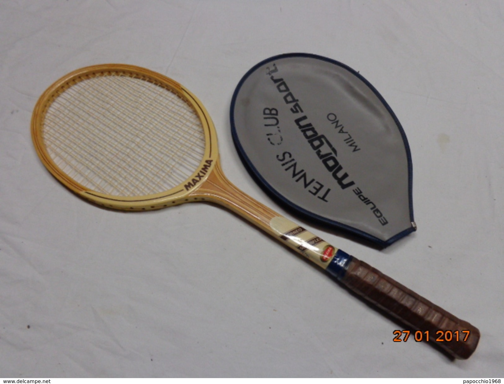 MAXIMA TORNEO SUPERFLEX RACCHETTA DA TENNIS VINTAGE EPOCA RAQUETTE RACKET - Apparel, Souvenirs & Other