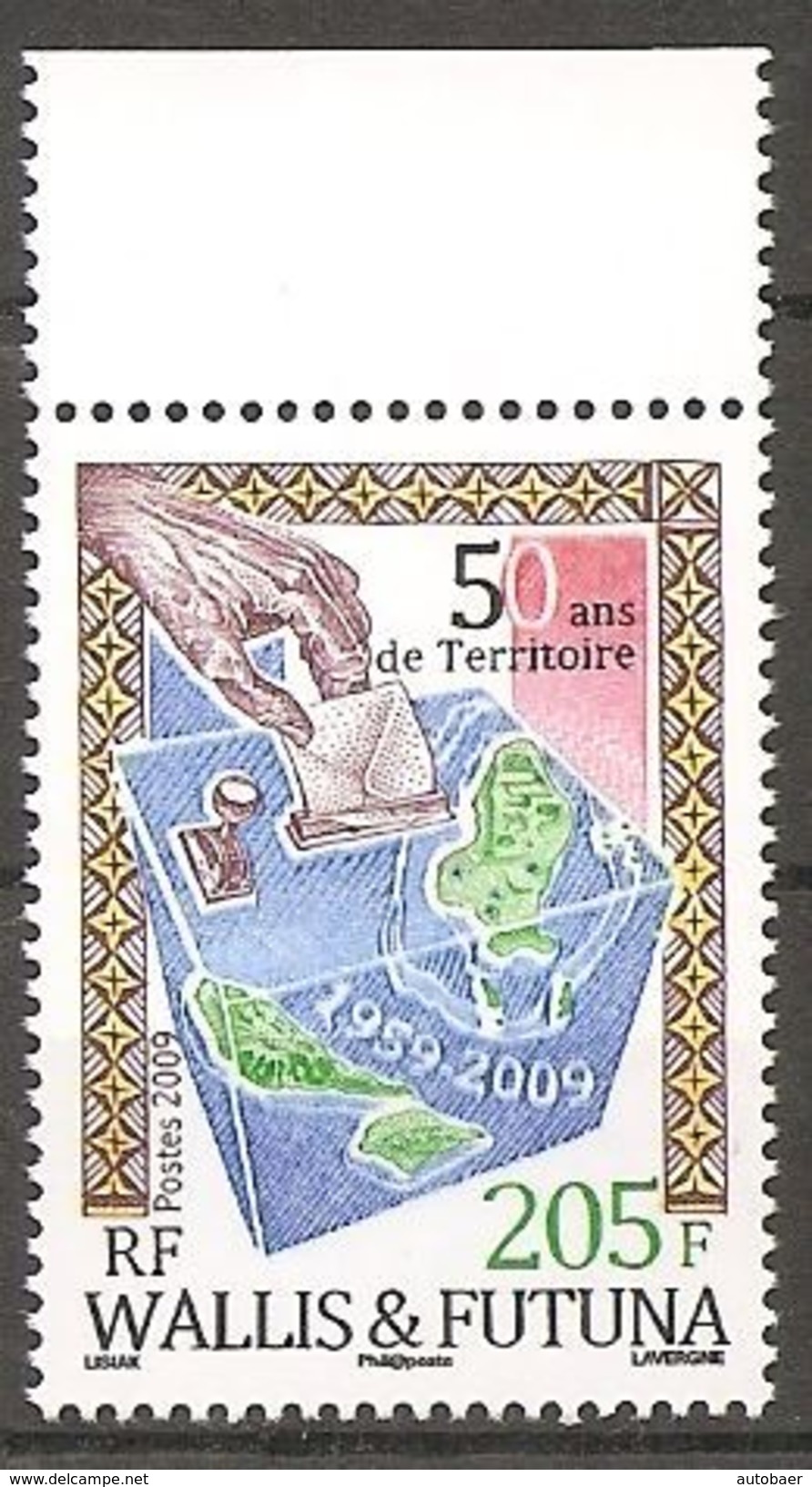 Wallis Und Et Futuna 2009 Territoire D'outre-mer Überseeterritorium Michel No. 1001 MNH Postfrisch Neuf - Ungebraucht