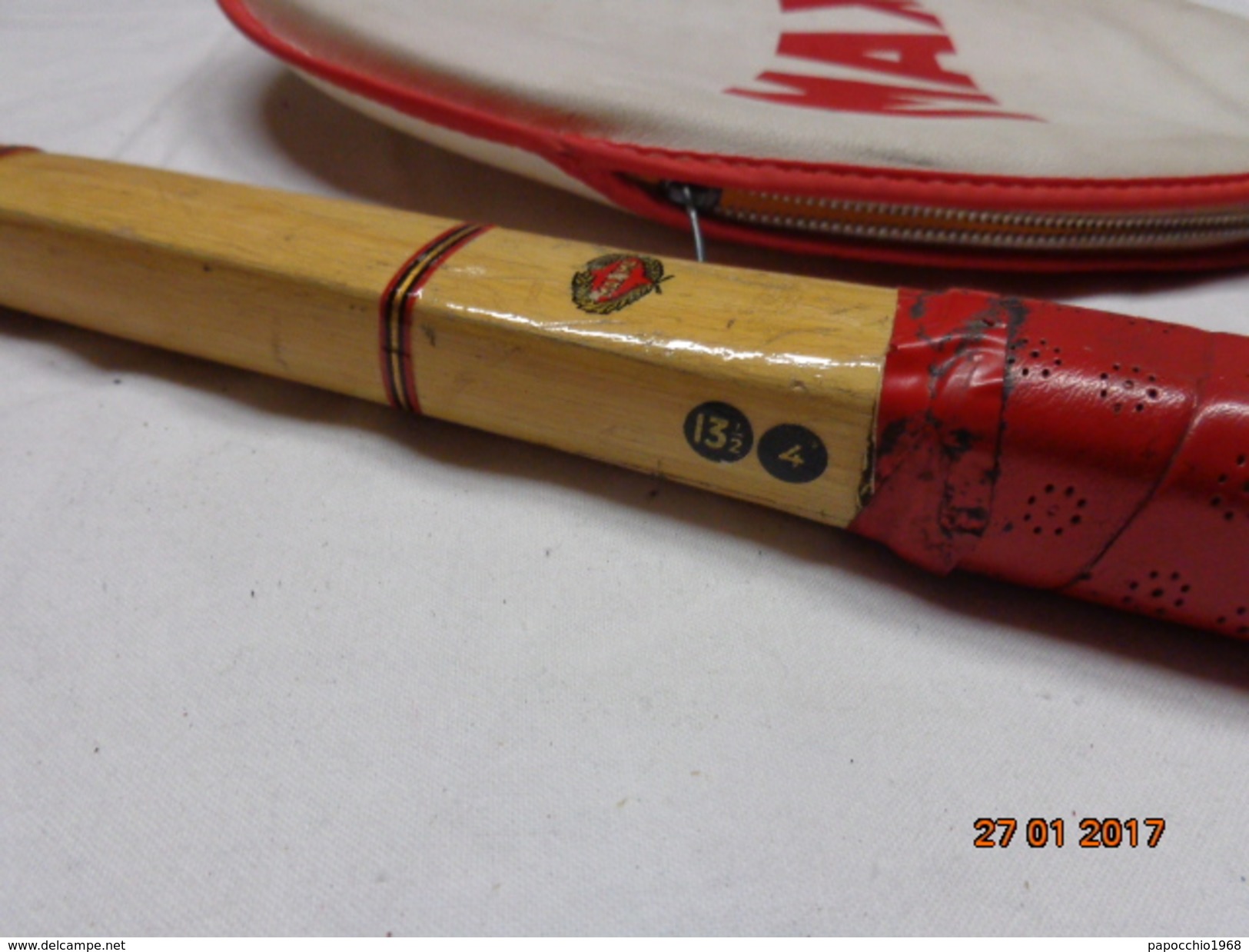 MAXIMA AUDAX RACCHETTA DA TENNIS VINTAGE EPOCA RAQUETTE RACKET - Abbigliamento, Souvenirs & Varie