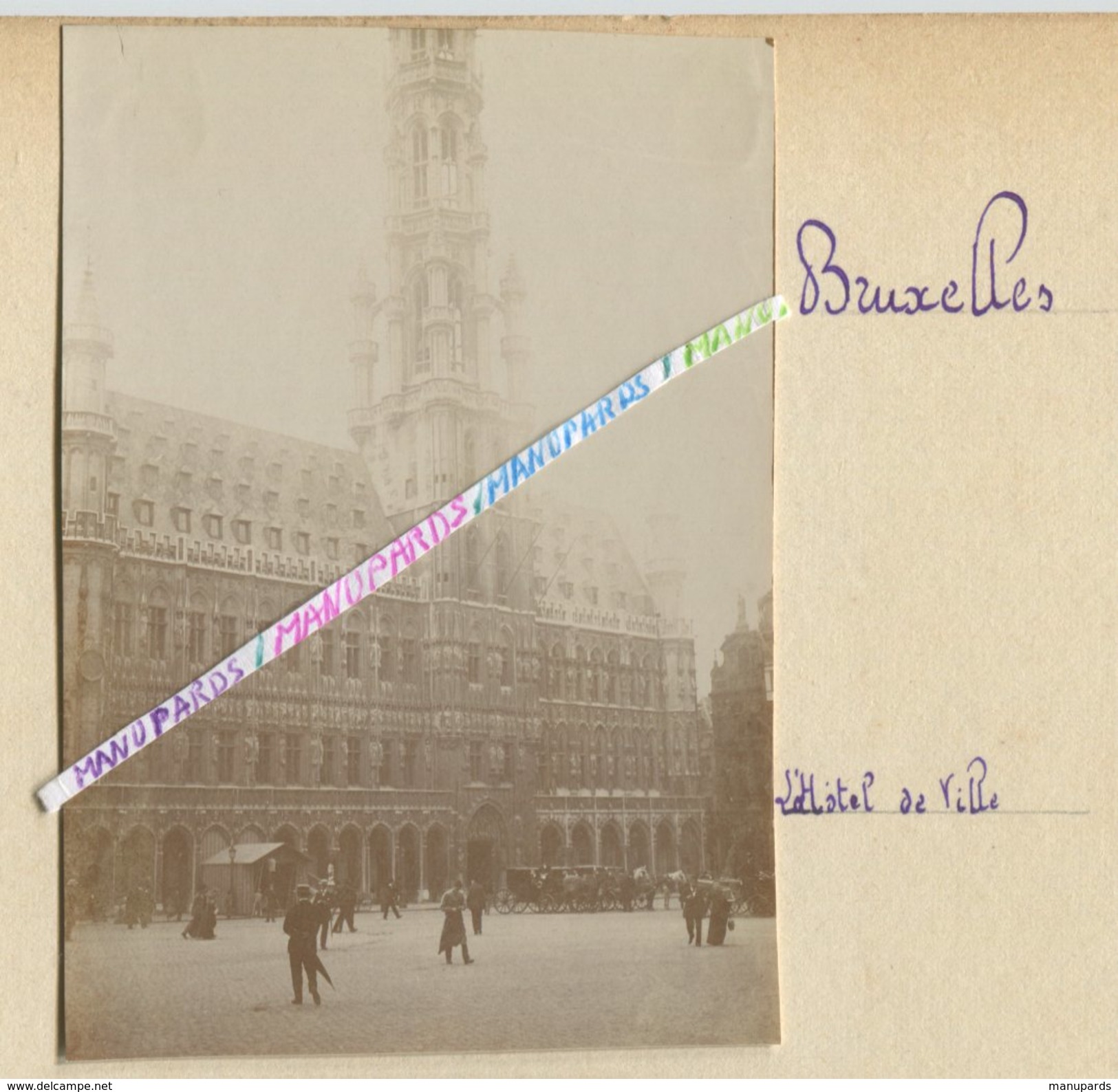 BELGIQUE / BRUXELLES / 6 PHOTOS / 1901