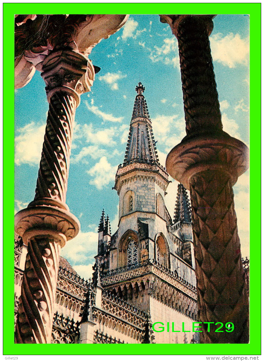 BATALHA, PORTUGAL - MOSTERIO, JANELA E COROCHEU - MONASTÈRE, VITRAL ET FLEGHE - ALFREDO JUVENCIO - - Leiria