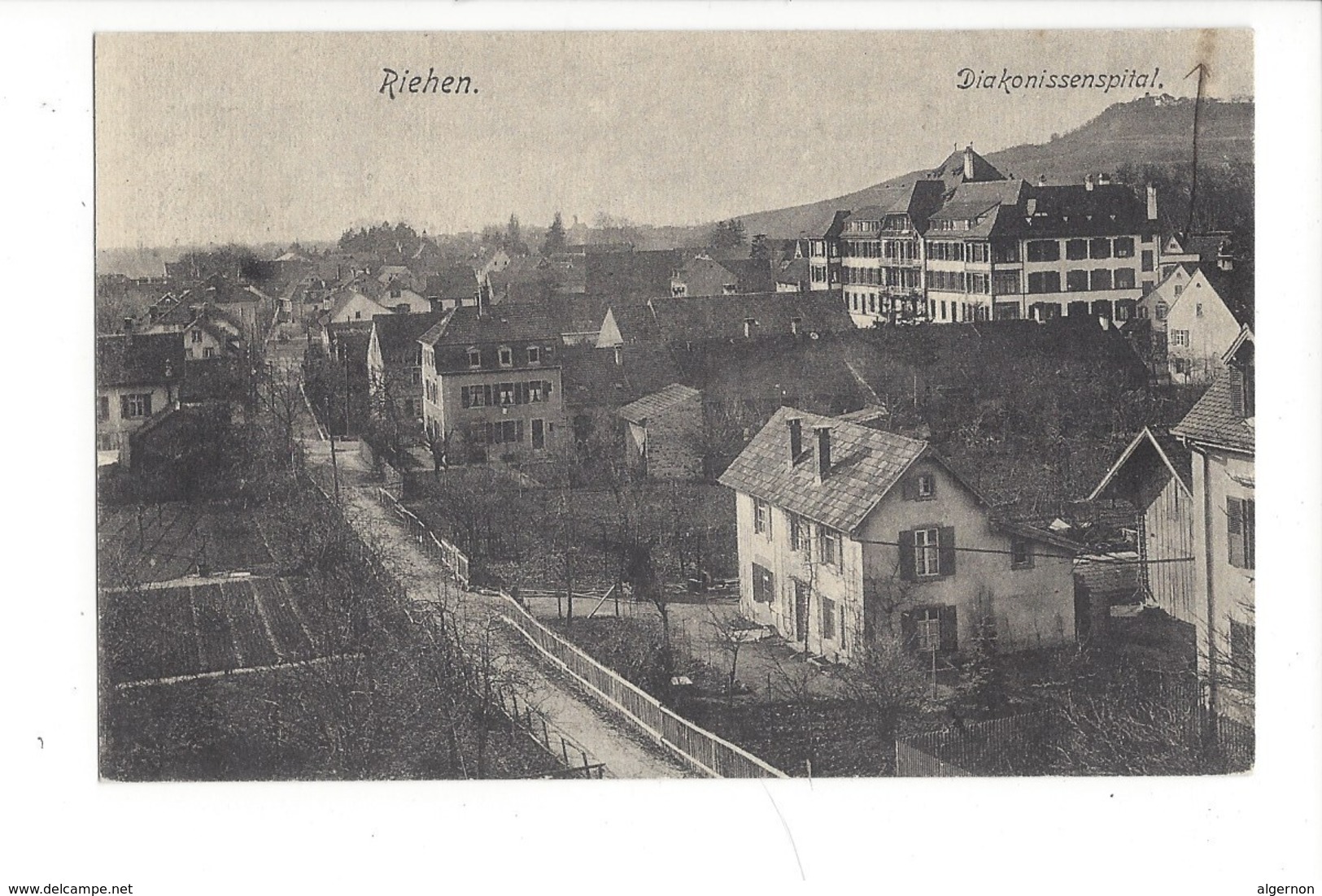 16275 - Riehen Diakonissenspital + Cachet Linéaire Riehen Bahnhof - Other & Unclassified