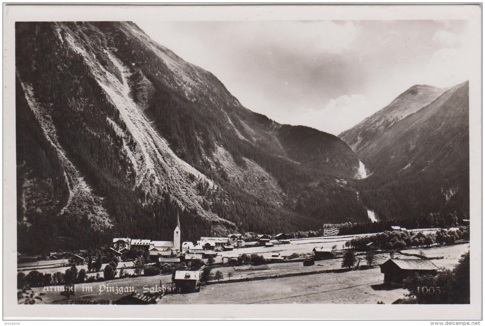 AK - KRIMML Im Pinzgau - Panorama 1948 - Krimml