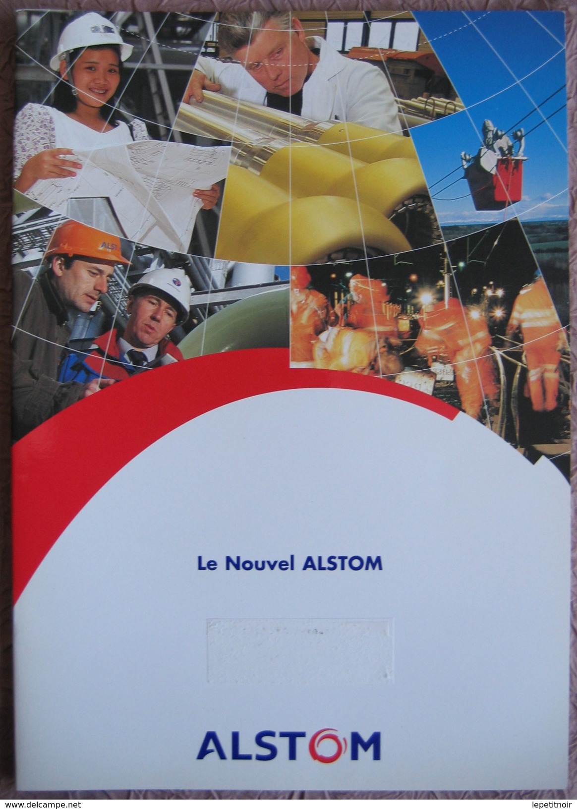 Brochure ALSTHOM La Société Et Ses Activités 1998 - Ferrocarril