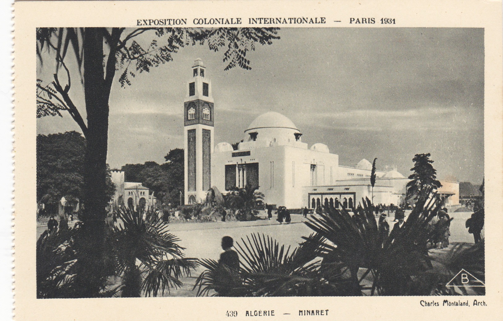 75 - PARIS - Exposition Coloniale Internationale 1931 Algerie - Expositions