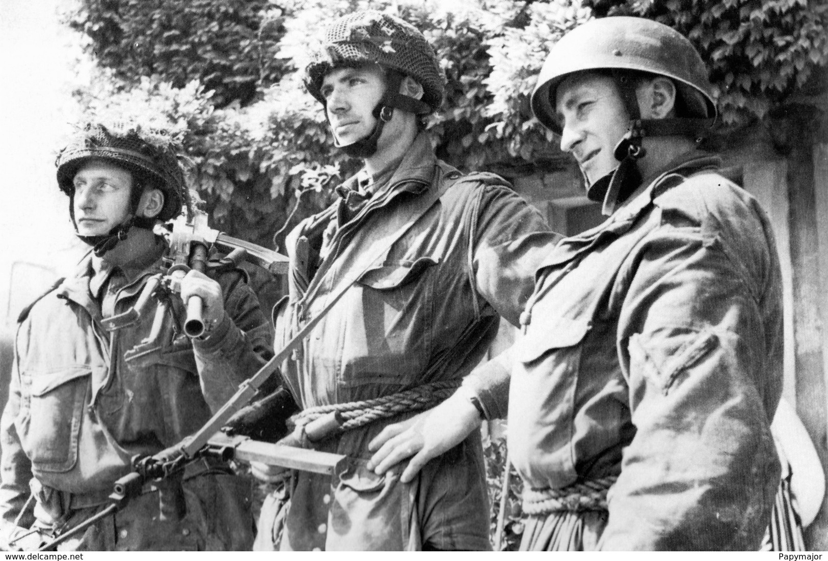 Militaria WW2 - Capitaine B. Priday De La 6ème Airborne Division à Hérouville Le 15 Juin 1944 - 1939-45