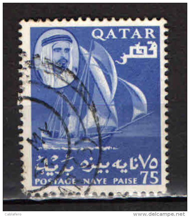 QATAR - 1961 - Sheik Ahmad Bin Ali Al Thani - USATO - Qatar