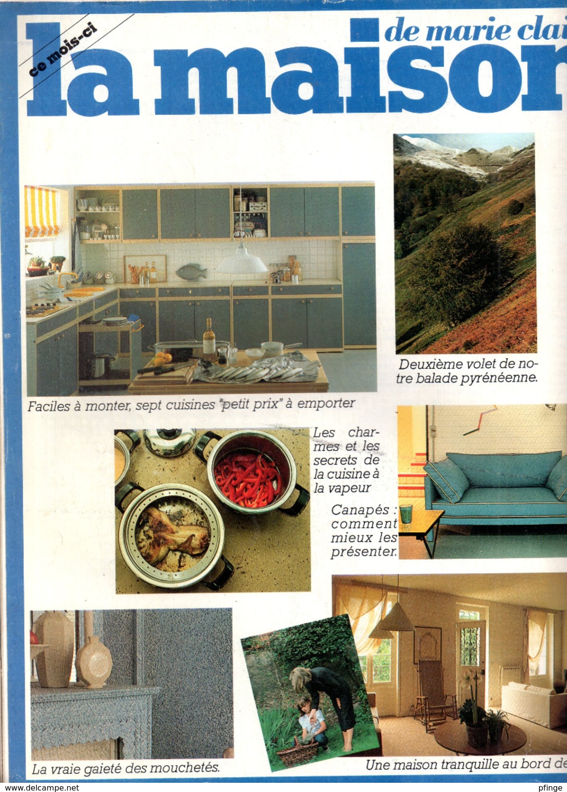 La Maison De Marie-Claire N°176, Février 1982 - House & Decoration