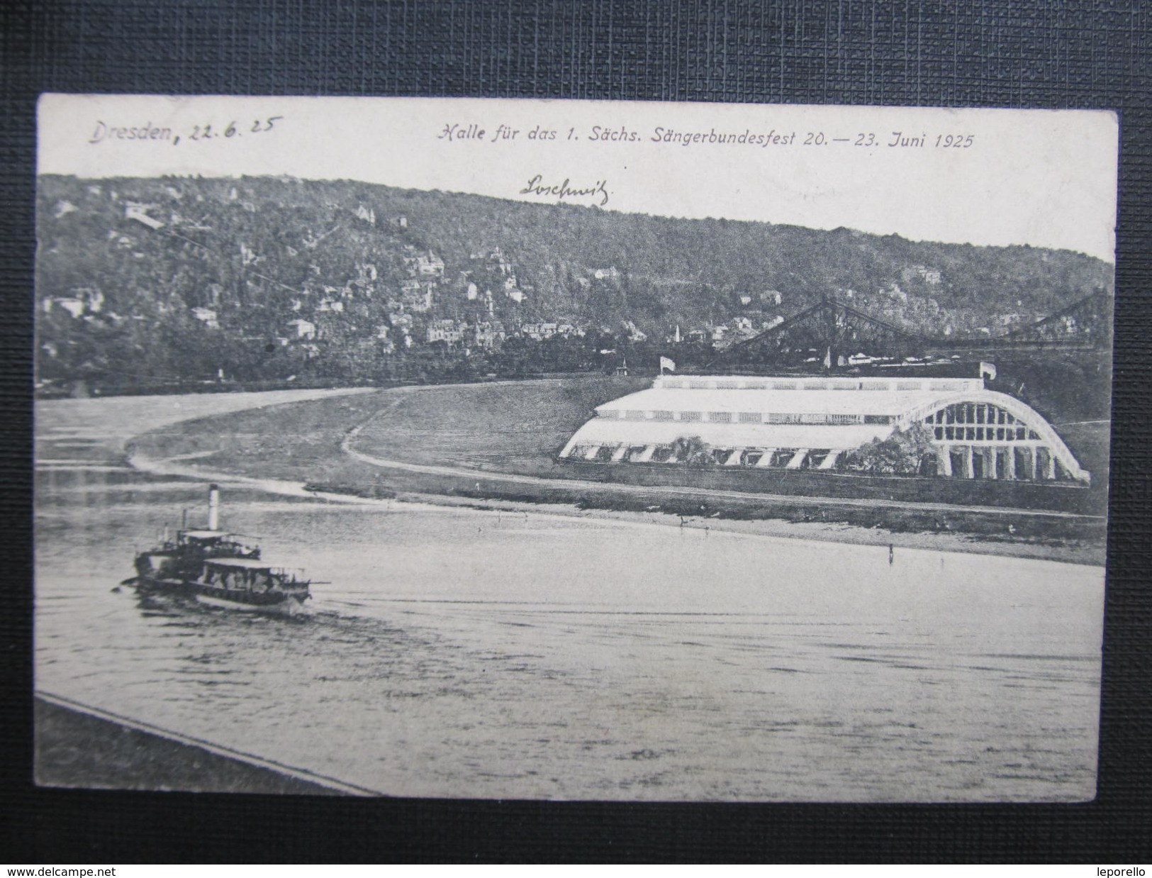 AK DRESDEN Sängerbundesfest 1925 ///  D*22154 - Dresden