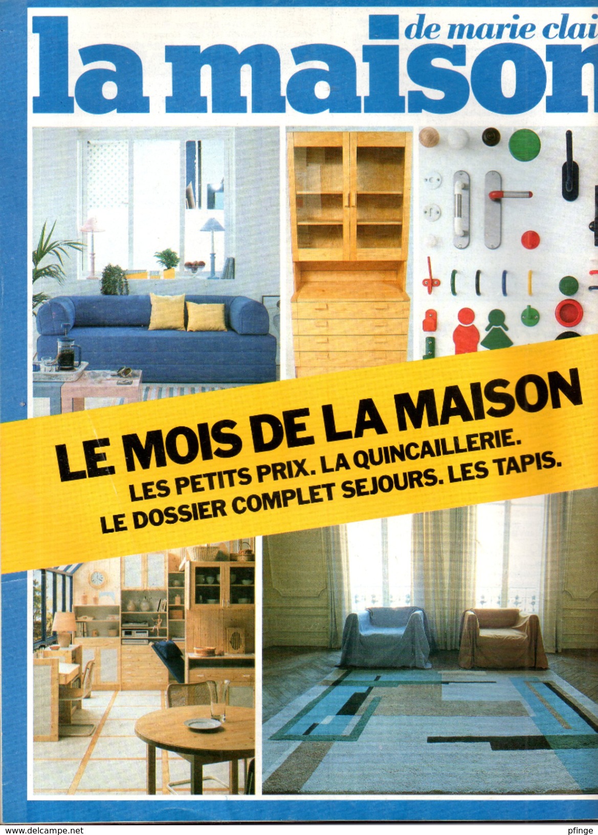 La Maison De Marie-Claire N°186, Janvier 1983 - Huis & Decoratie