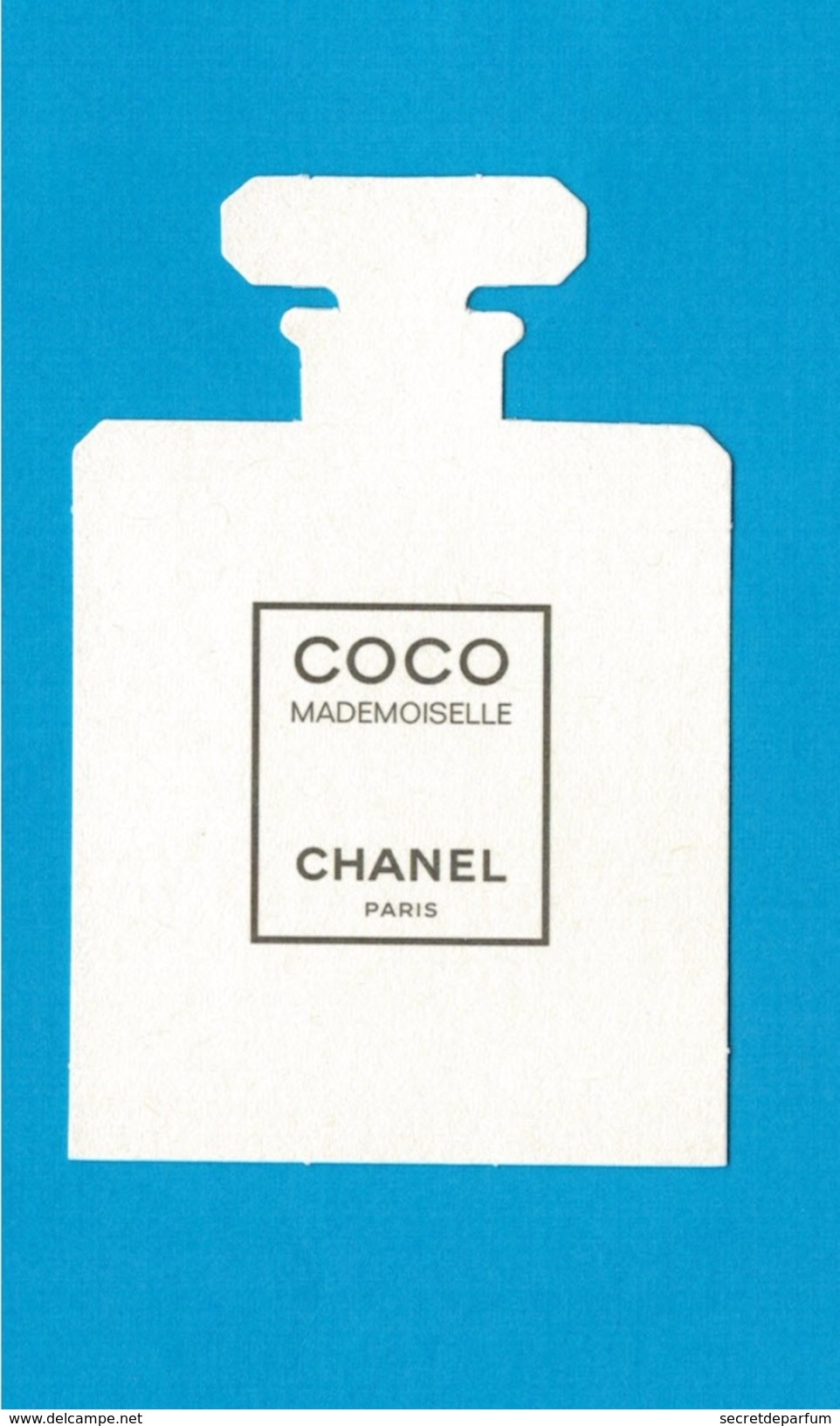 Cartes Parfumées Carte CHANEL COCO MADEMOISELLE  De CHANEL  RECTO VERSO - Modernes (à Partir De 1961)