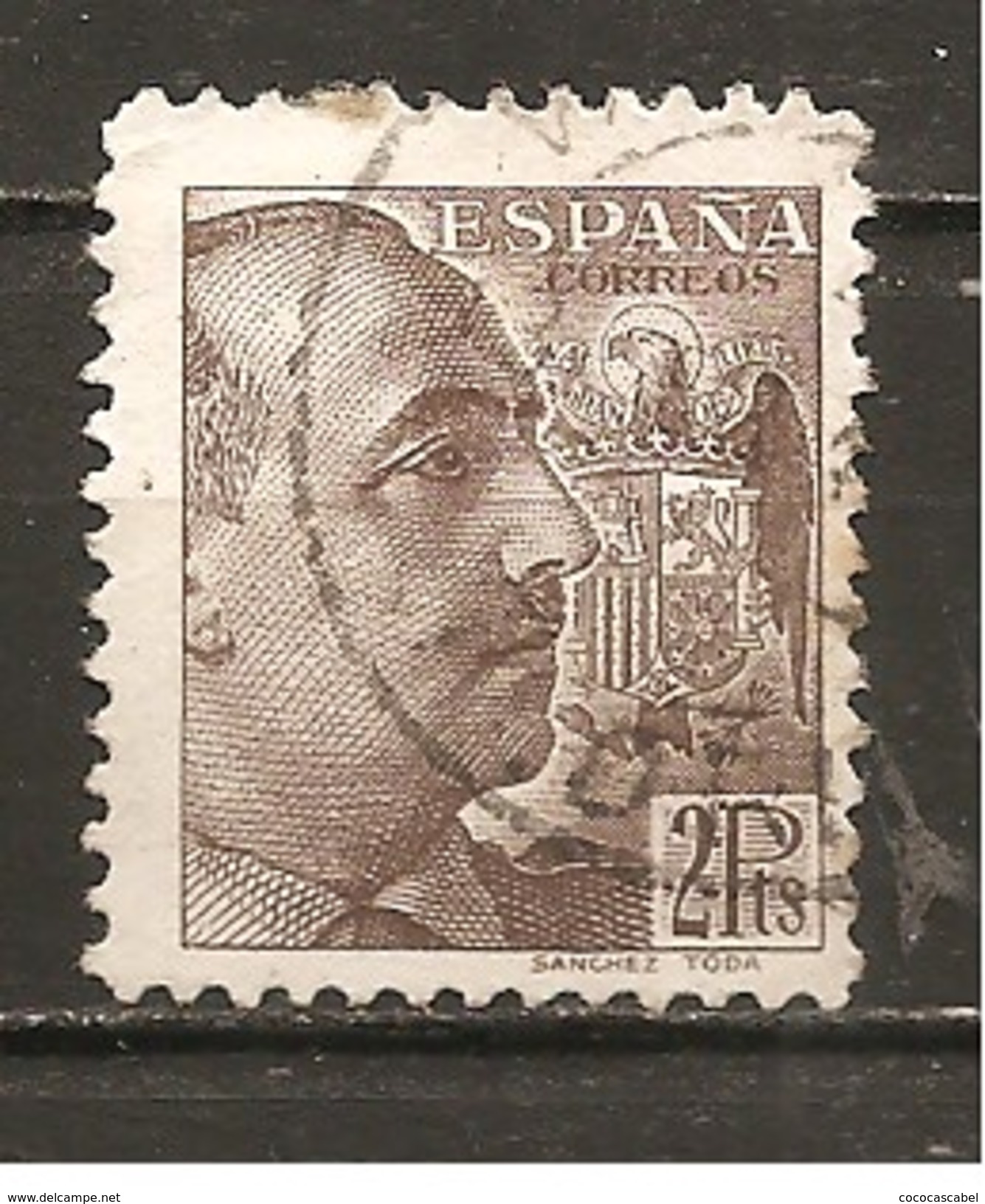España/Spain-(usado) - Edifil  876 - Yvert  673 (o) - Oblitérés